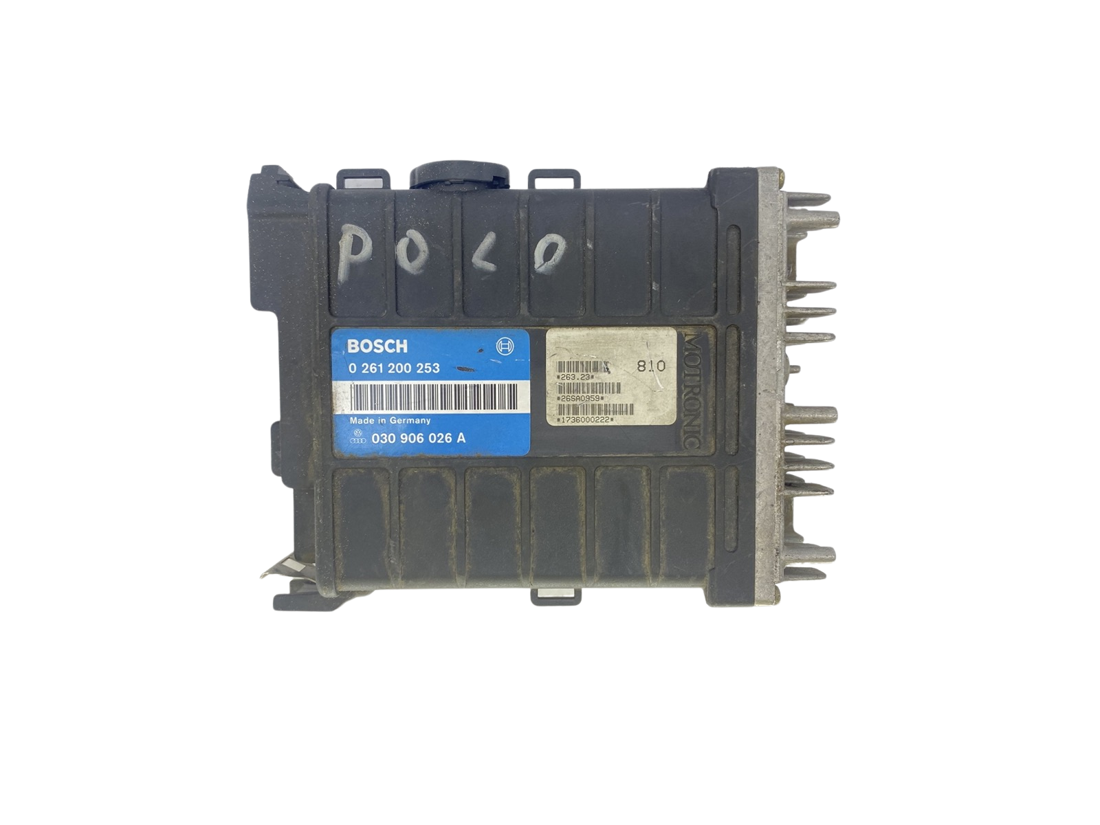 Unidade de Controlo 0261200253 030906026A Volkswagen Bosch 56449 main product photo