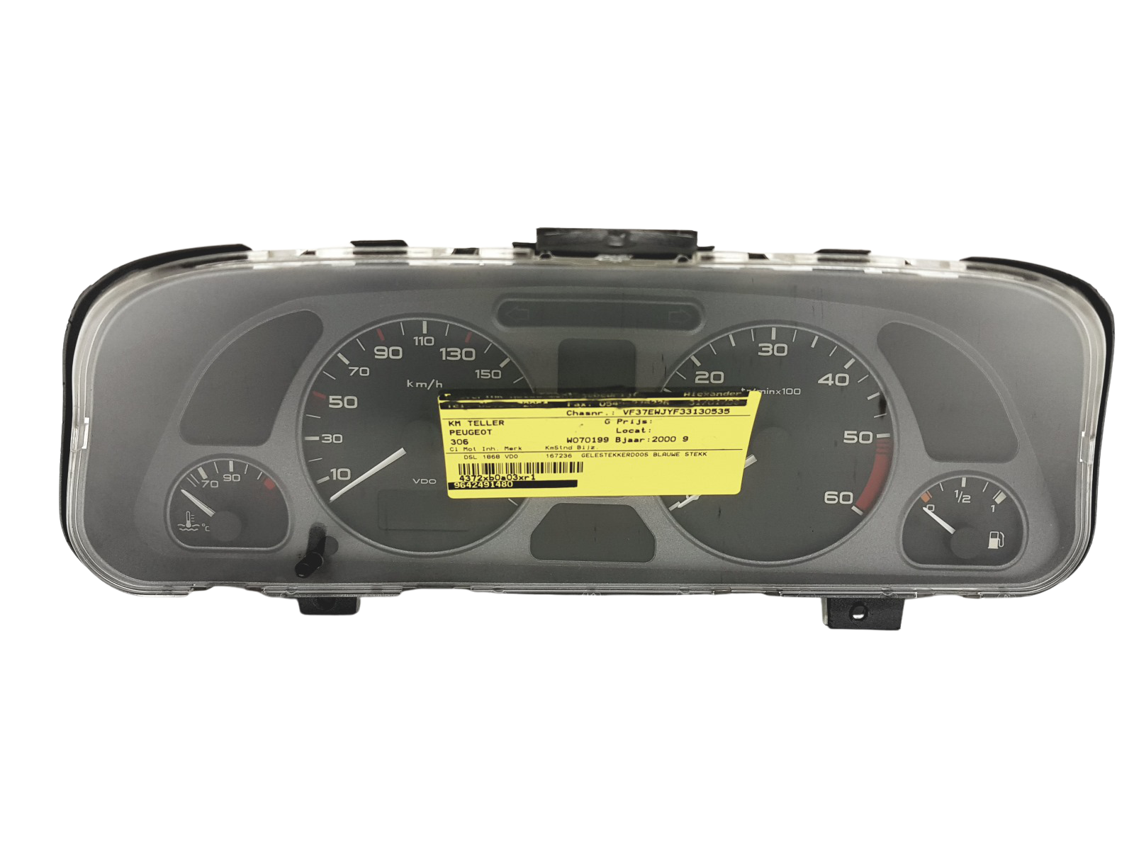 Velocímetro Peugeot 306 9642491480 110008808180 46131 main product photo