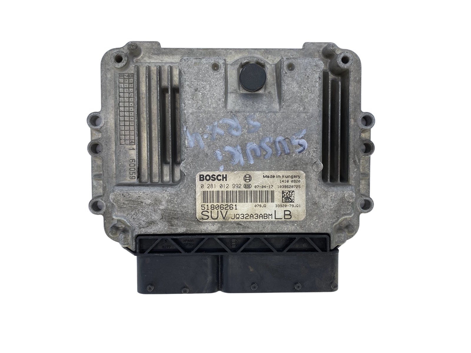 Unidade de Controlo 0281012992 51806261 JQ32A3ABM Fiat Bosch 52491 main product photo