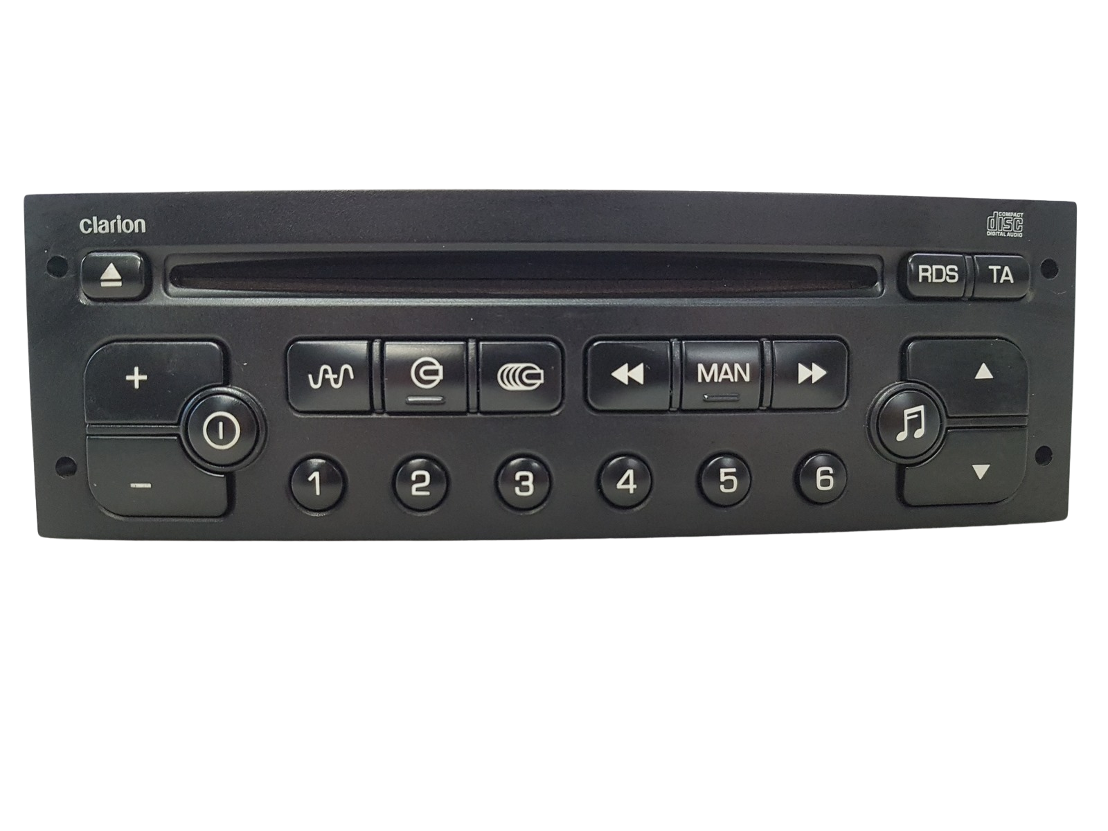 Rádio leitor de CD Peugeot 206 96635823XT PU-2859A Clarion 1140 main product photo