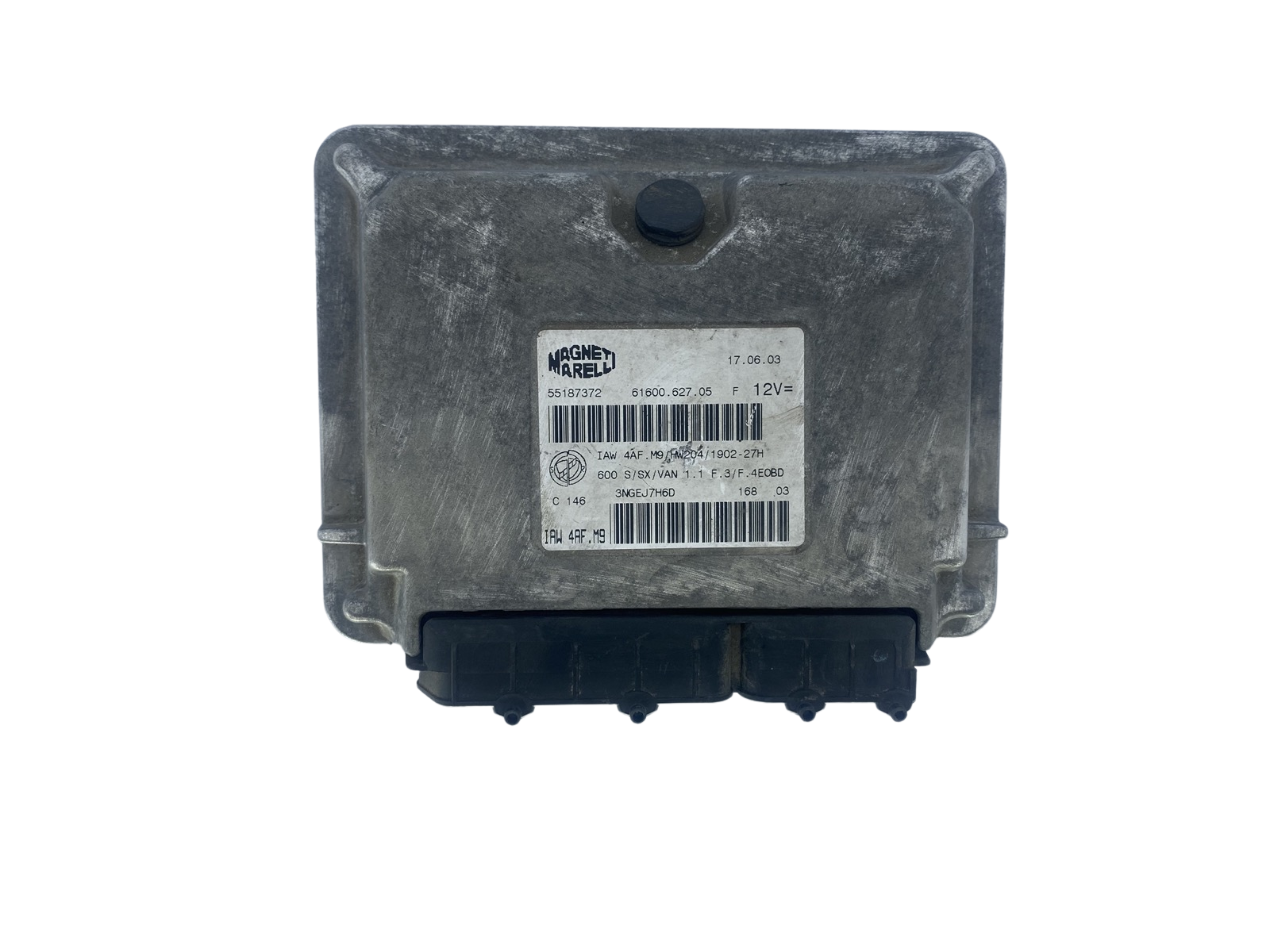 Unidade de Controlo IAW 4AF.M9 55187372 61600.627.05 Fiat Magneti Marelli 48654 main product photo
