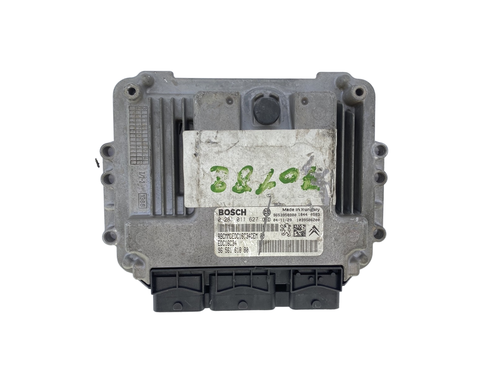 Unidade de Controlo 0281011627 9656161880 9653958980 PSA Bosch 60645 main product photo
