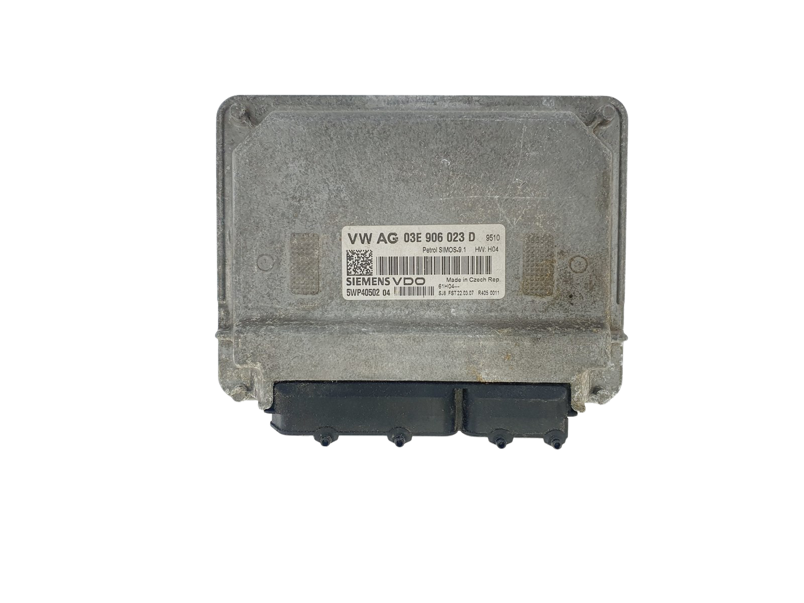 Unidade de Controlo 03E906023D 5WP40502 04 VW Seat Siemens 41246 main product photo