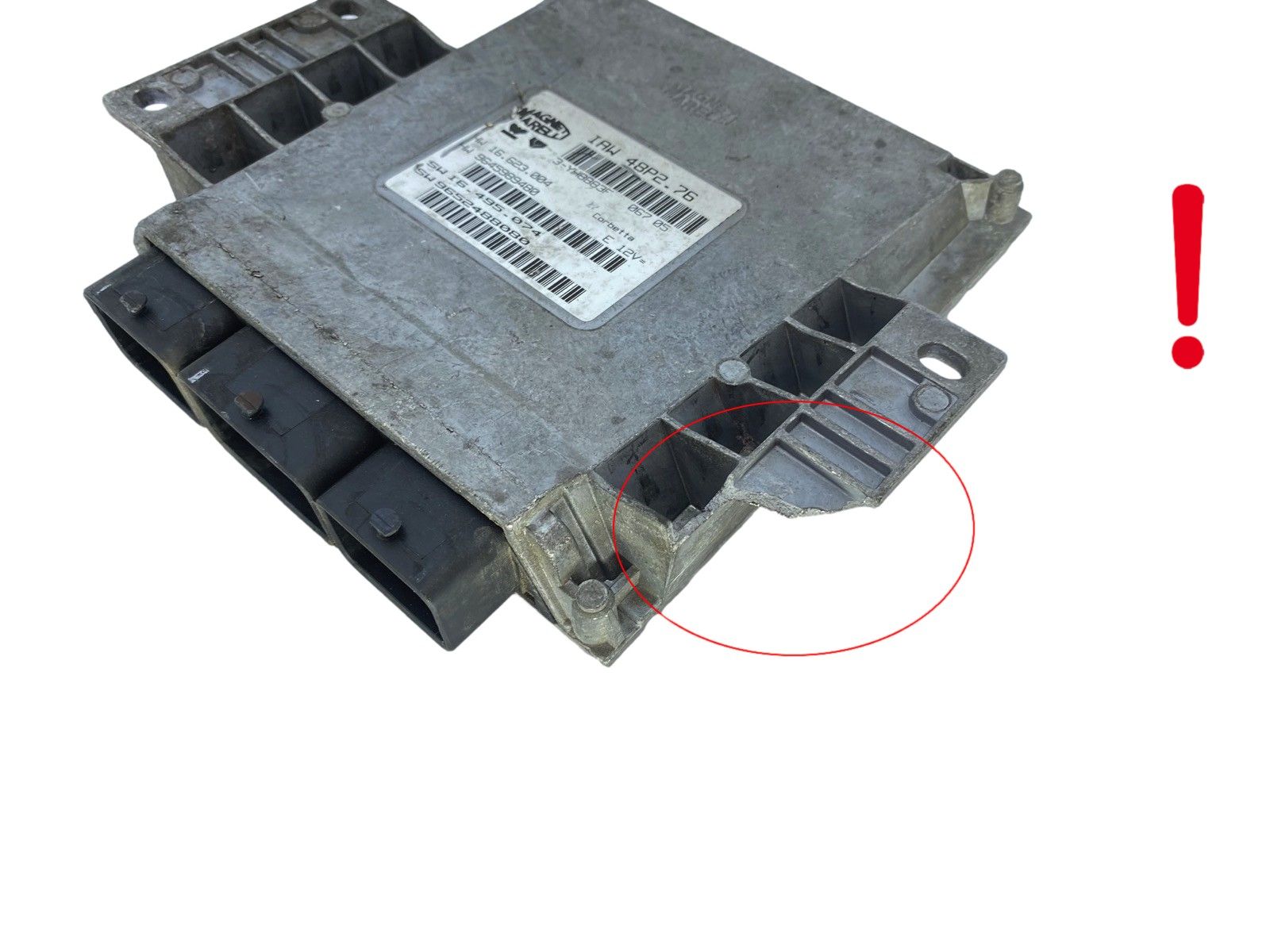 Unidade de Controlo 9652488080 IAW48P2.76 PSA Magneti Marelli 60986 main product photo