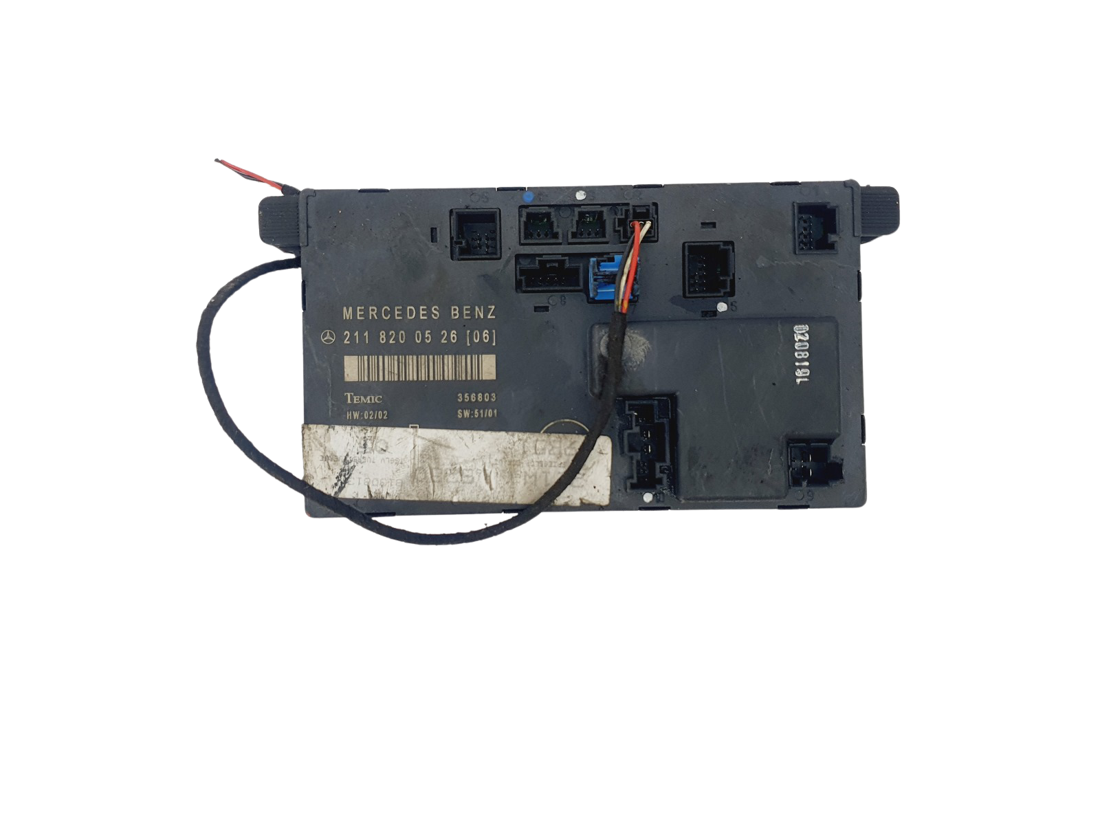 Módulo da unidade de controle 2118200526 356803 Mercedes Temic main product photo