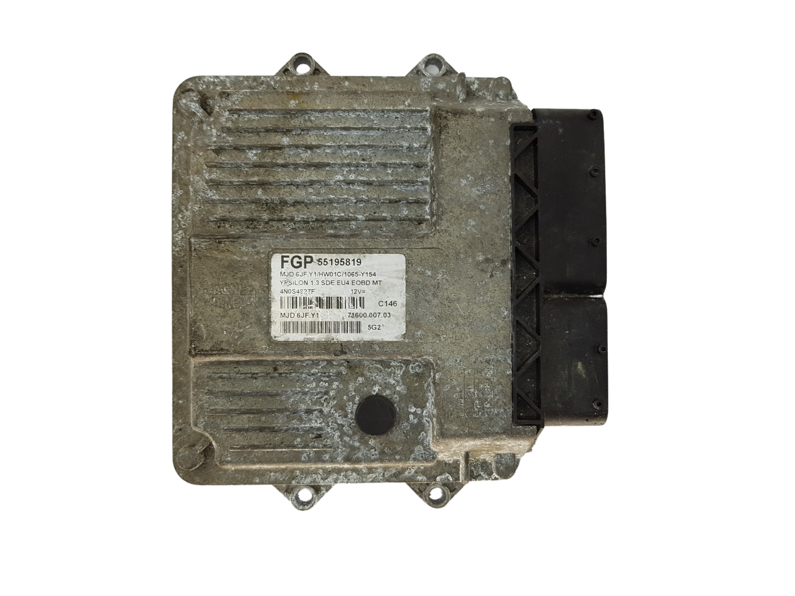 Unidade de Controlo FGP 55195819 MJD6JF.Y1 71600.007.03 Lancia Magneti Marelli 14271 main product photo