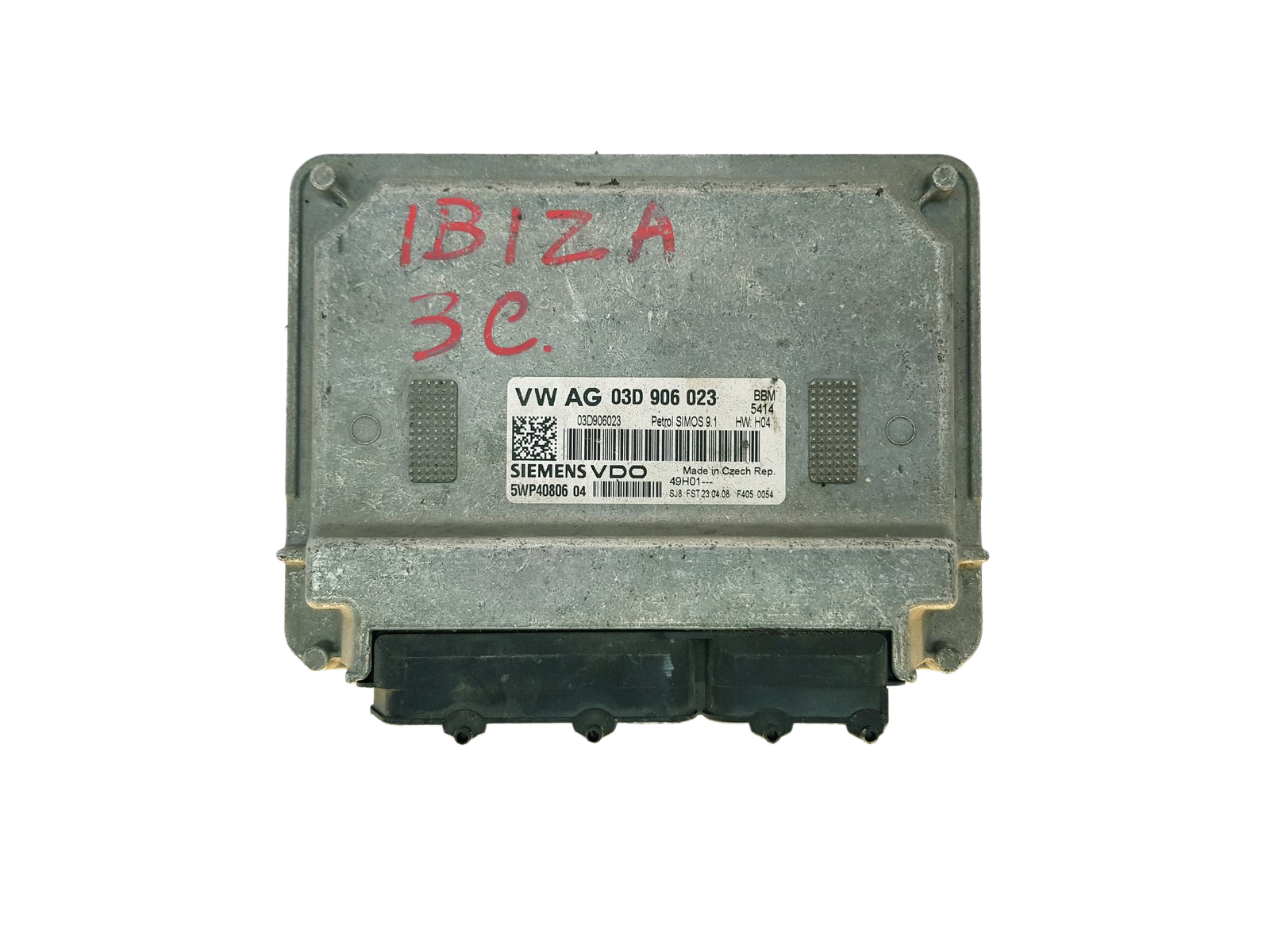 Unidade de Controlo 03D906023 5WP40806 04 VW SEAT SKODA Siemens 32945 main product photo