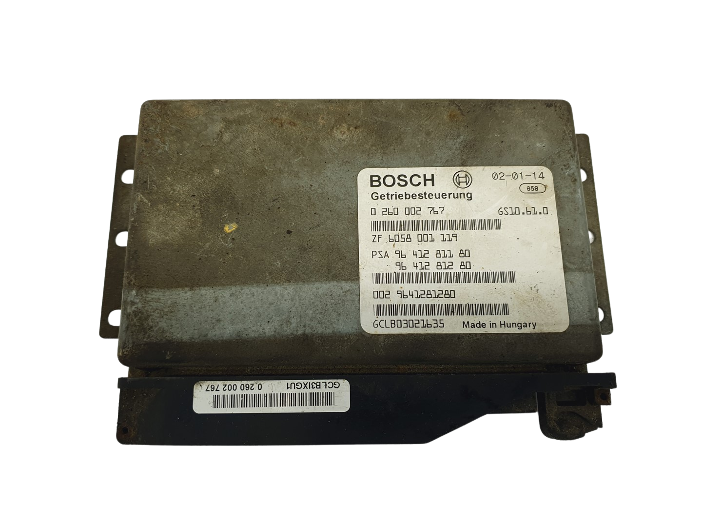Unidade de Controlo PSA 0260002767 9641281180 Bosch 68066 main product photo