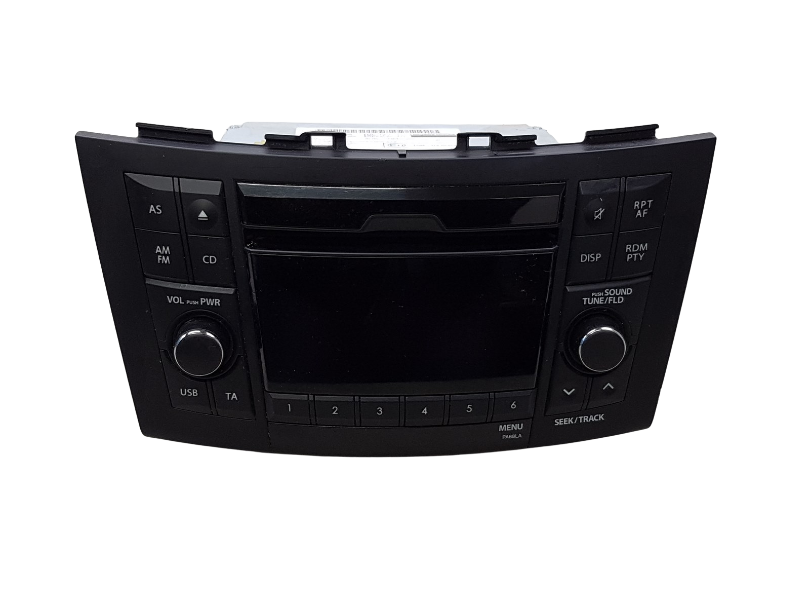 Rádio leitor de CD Suzuki Swift 39101-68LA0 CQ-JZ42F2AE PA68LA 1090 main product photo