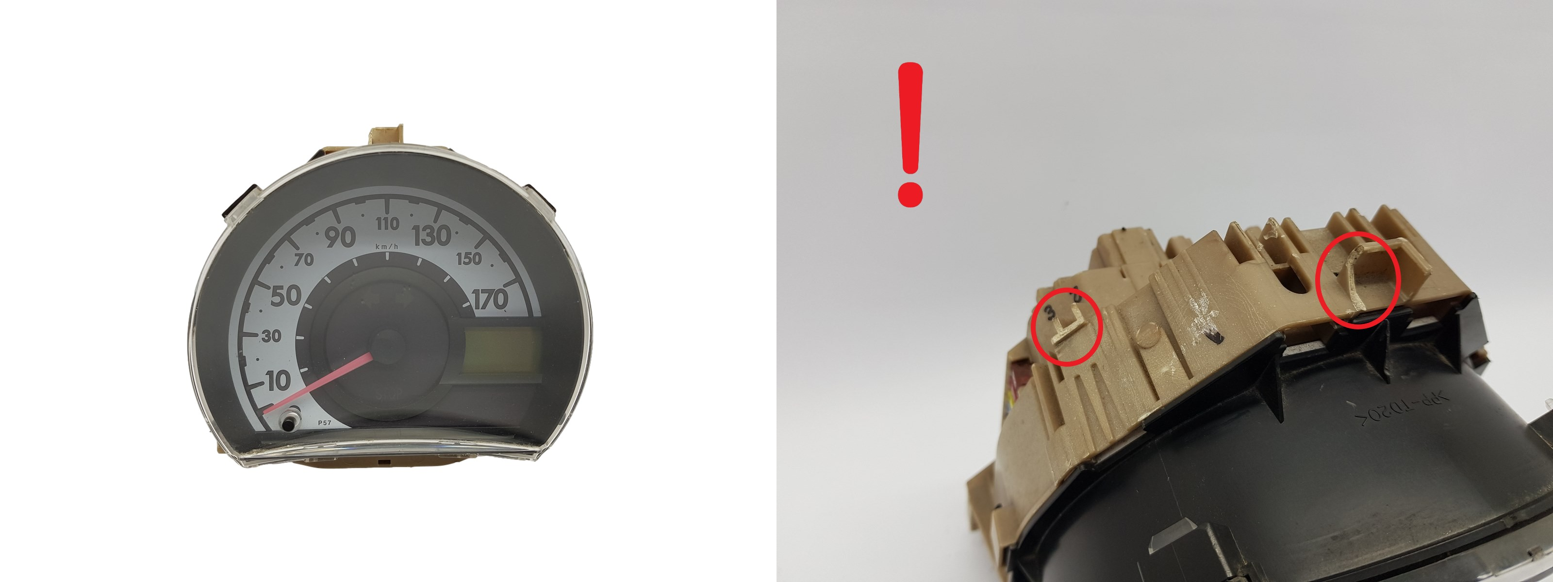 Velocímetro Aygo C1 107 83800-0H151-A Toyota PSA 3136 main product photo