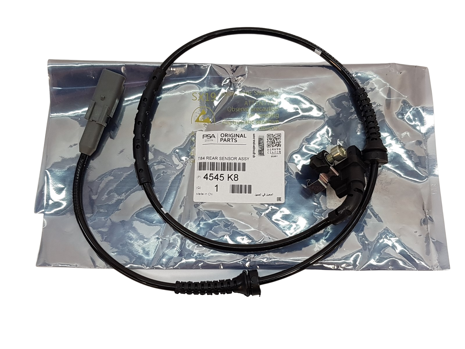 Sensor ABS Traseira Citroen Peugeot 4545K8 Novo Original main product photo