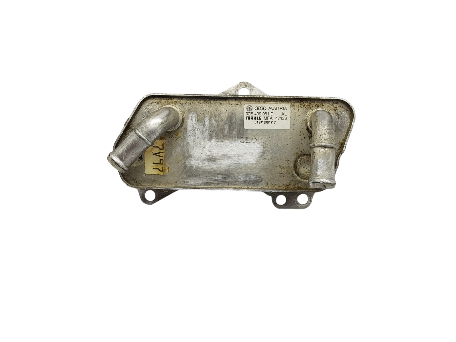 Radiador de Óleo Skrzyni 02E409061D VW Seat Skoda Audi main product photo