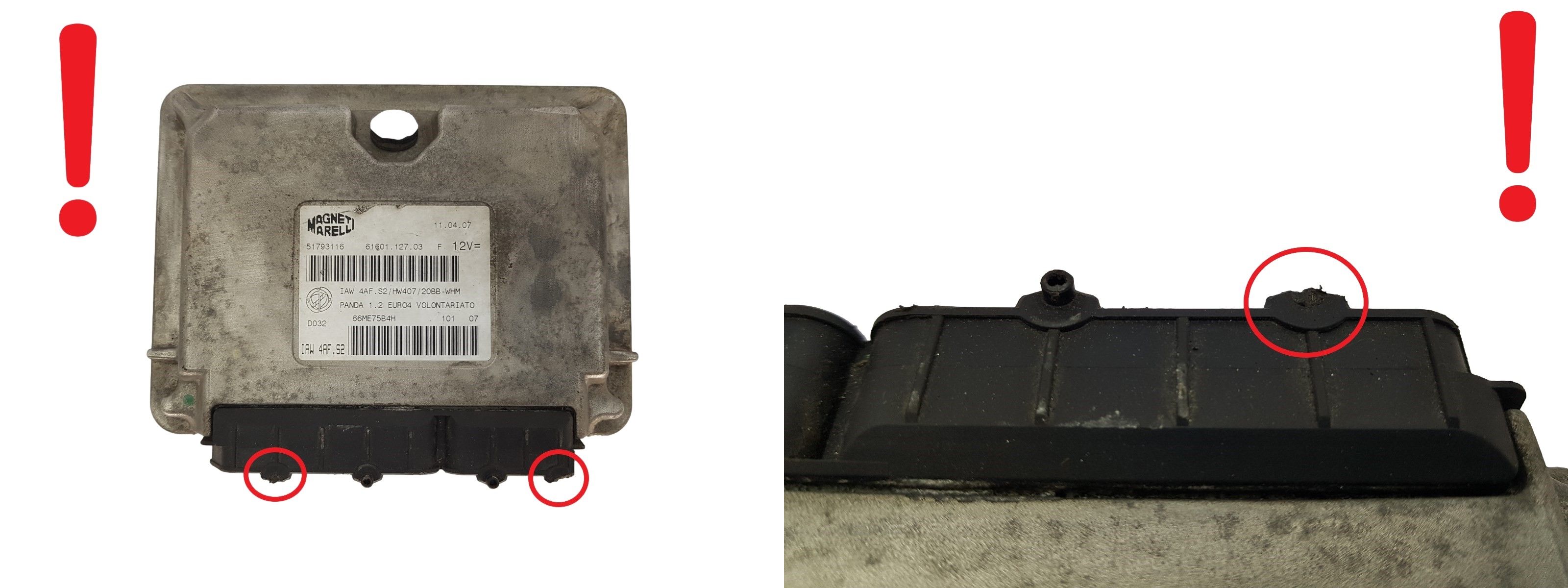 Unidade de Controlo 51793116 IAW4AF.S2 61601.127.03 Fiat Magneti Marelli 2793 main product photo