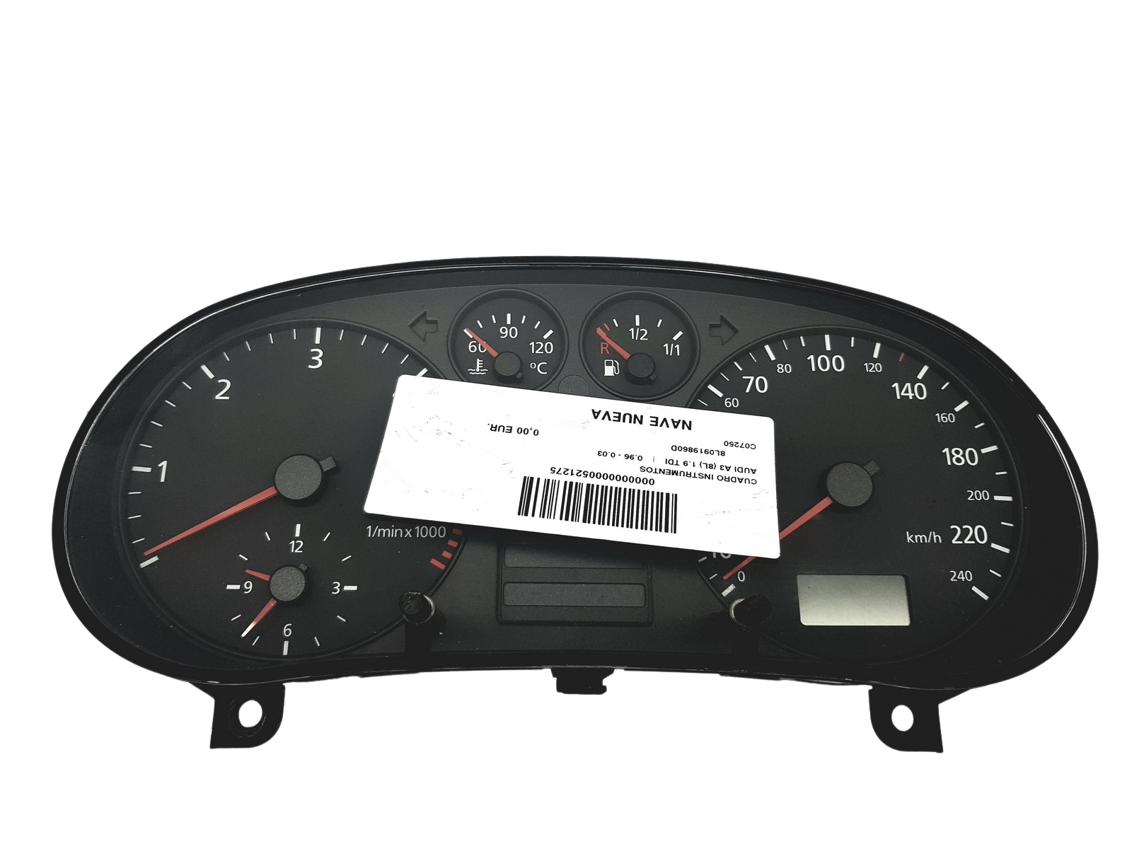 Velocímetro Audi A3 8L 8L0919860D 110008894001 57624 main product photo