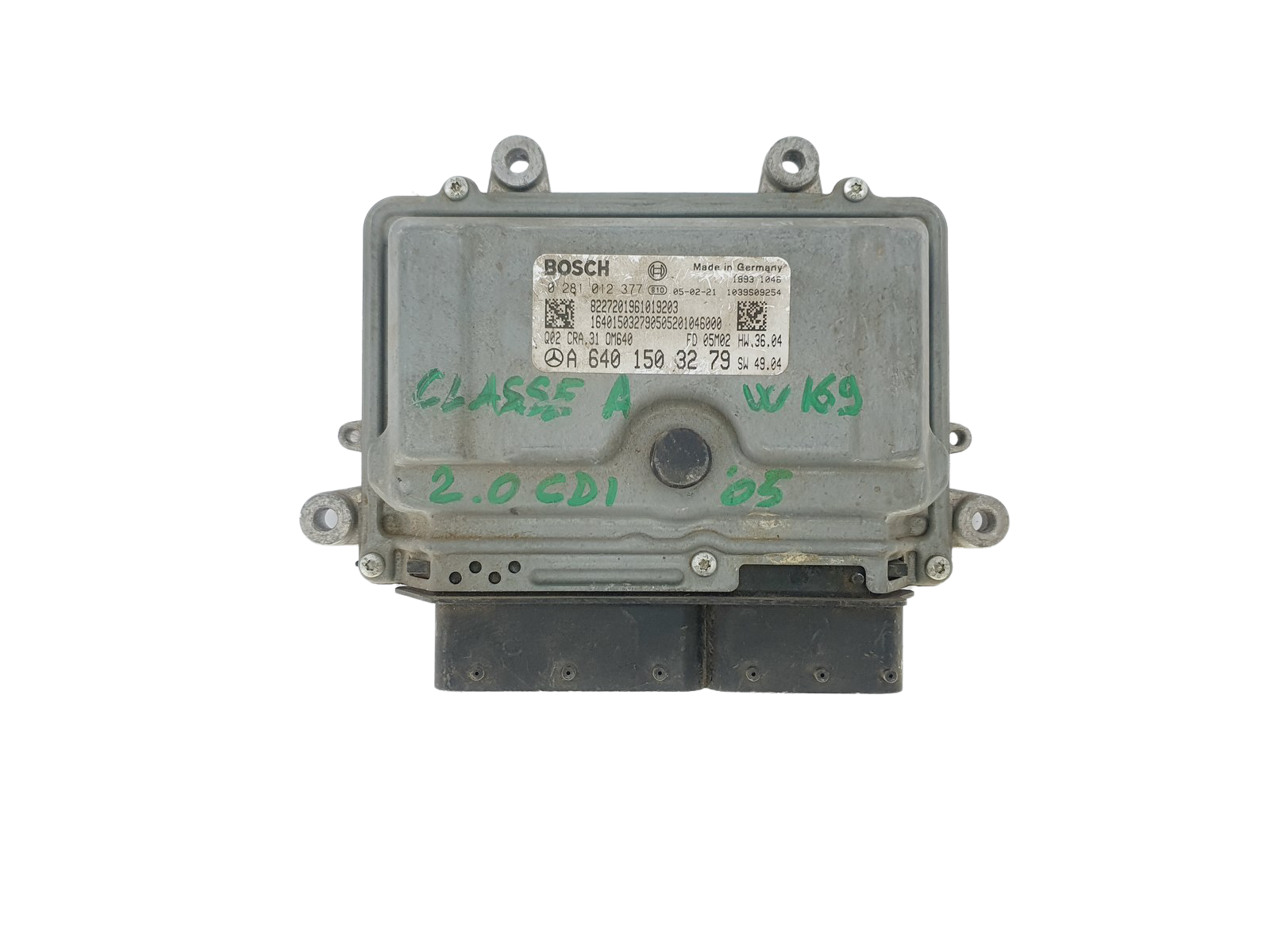 Unidade de Controlo A6401503279 0281012377 Mercedes Bosch 41953 main product photo