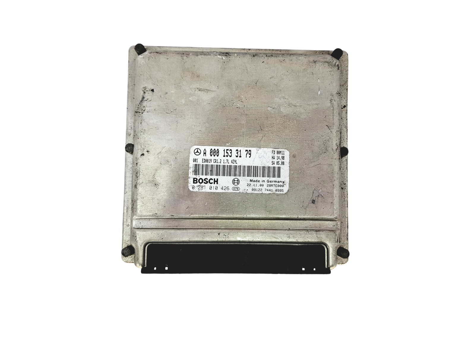 Unidade de Controlo A0001533179 0281010426 Mercedes Bosch 27814 main product photo