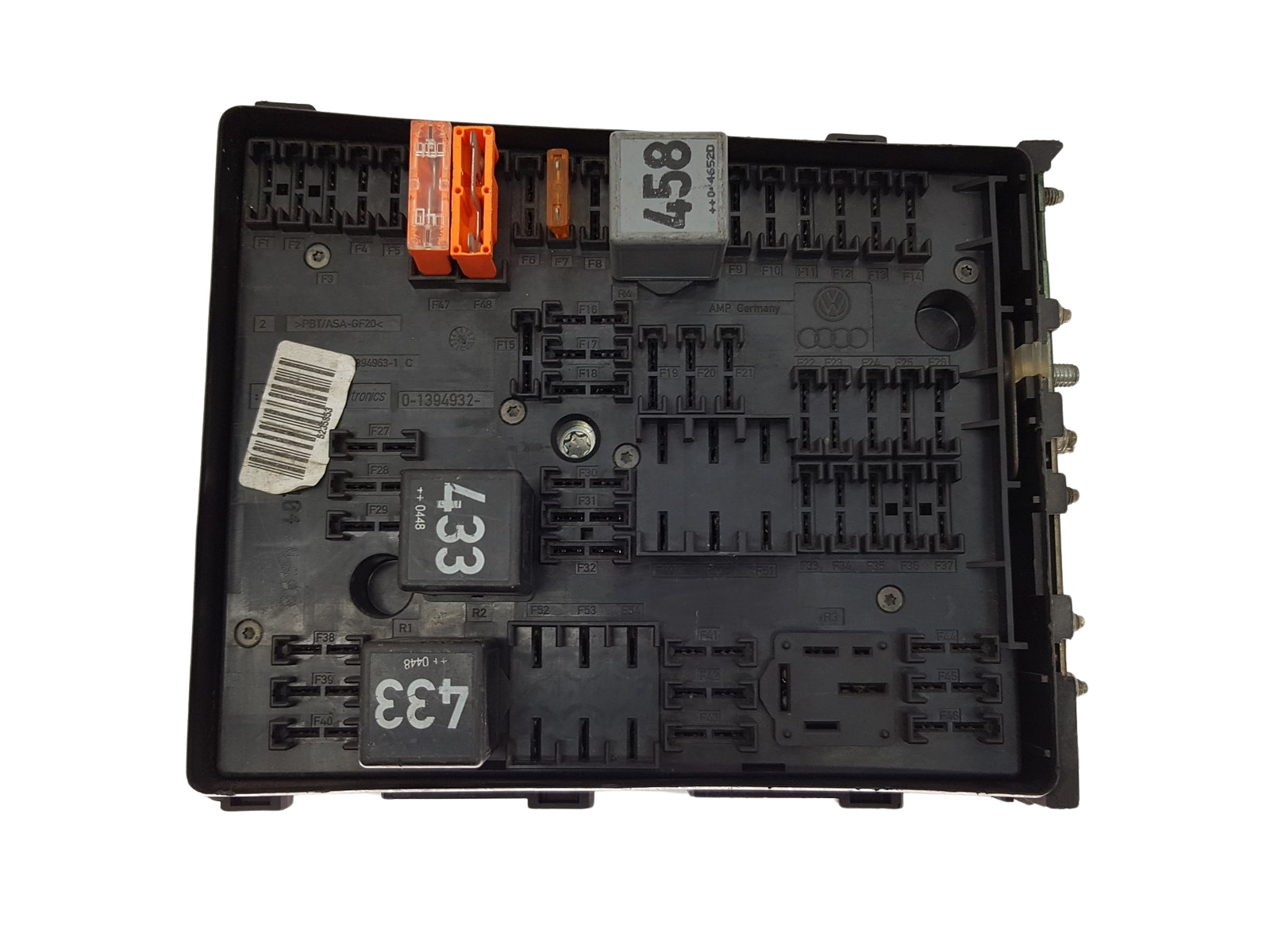 Caixa de fusíveis 1K0937124K 0-1418986-1 VW Audi Skoda Seat 20755 main product photo