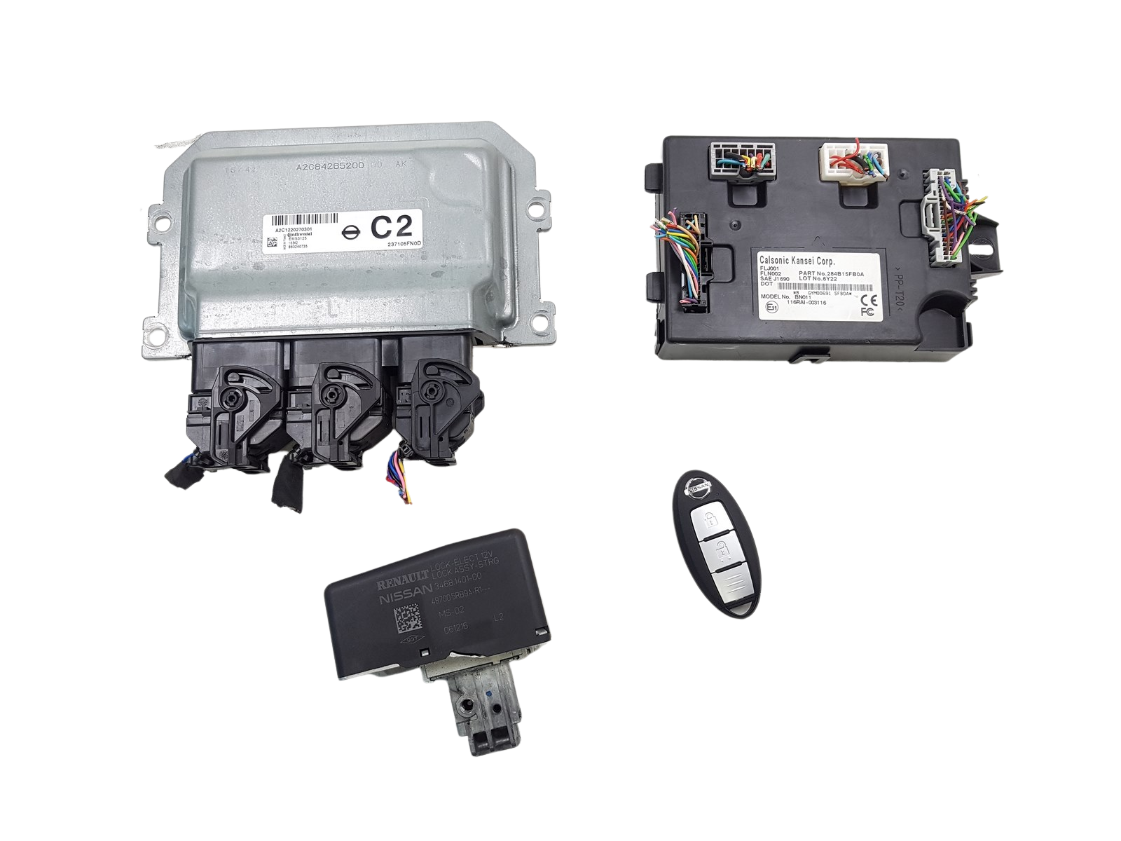 Kit de arranque Nissan Micra K14 237105FN0D 284B15FB0A 487005RB9A 0.9 IG-T 0km main product photo