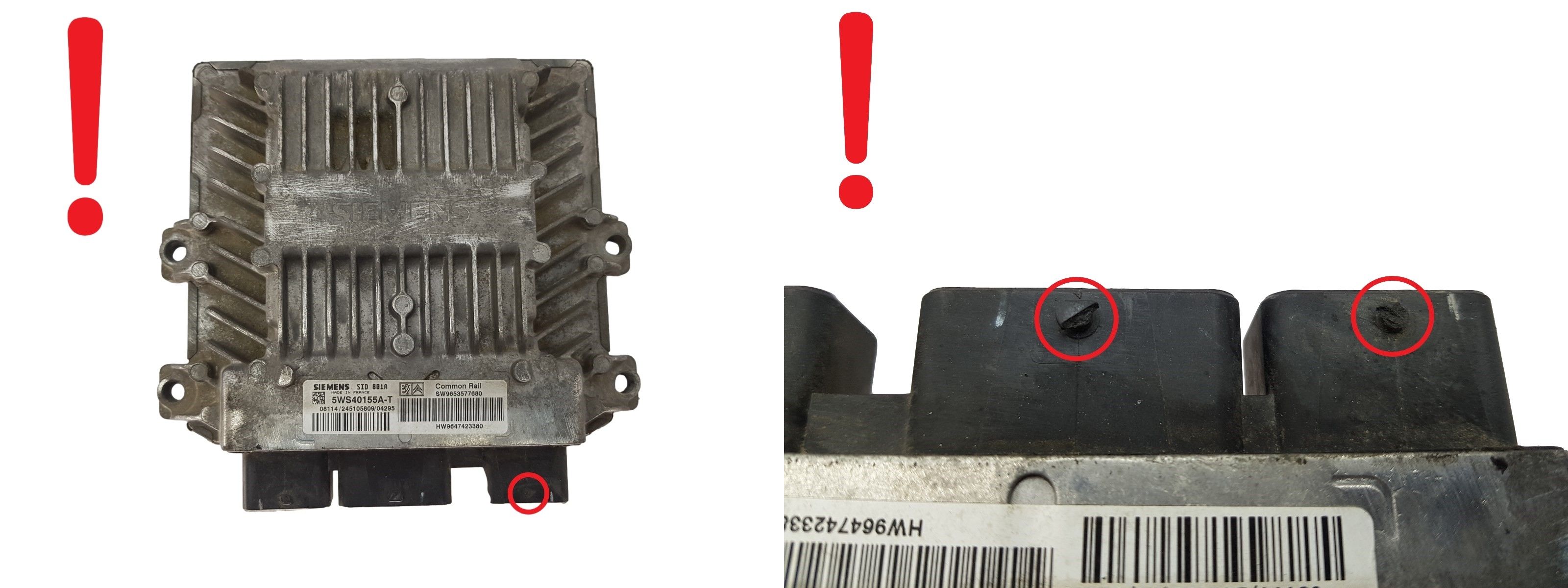 Unidade de Controlo 9653577680 9647423380 5WS40155A-T PSA Siemens 3212 main product photo