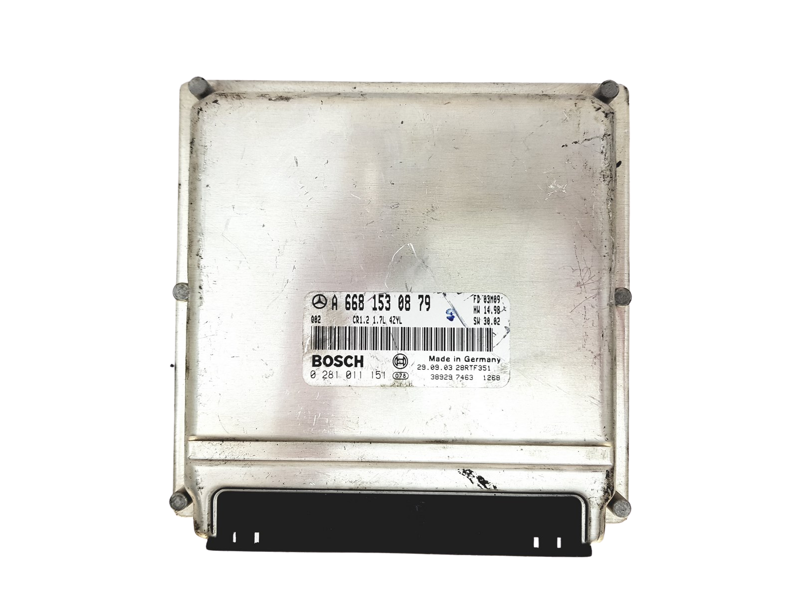 Unidade de Controlo Mercedes A6681530879 0281011151 Bosch 30294 main product photo