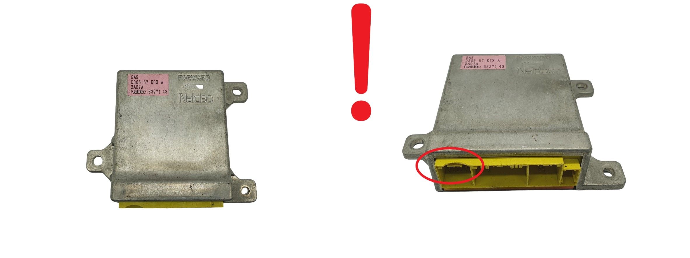 Módulo da unidade de controle D30557K3XA 3327143 Mazda Naldec main product photo