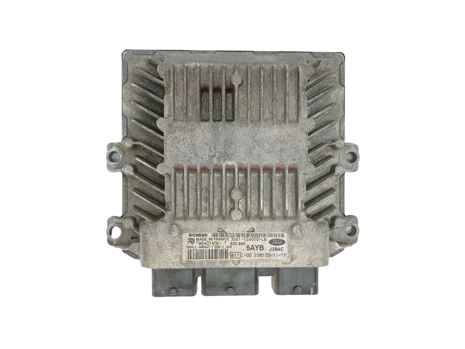 Unidade de Controlo 3S61-12A650-LB 5WS40140D-T SID 804 Ford Siemens 42490 main product photo