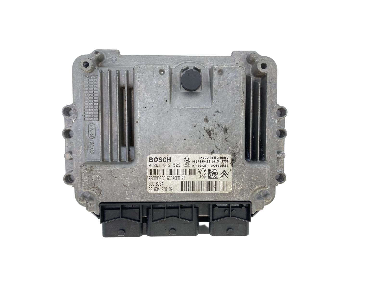 Unidade de Controlo PSA 0281012529 9663475880 9657699480 Bosch 60698 main product photo