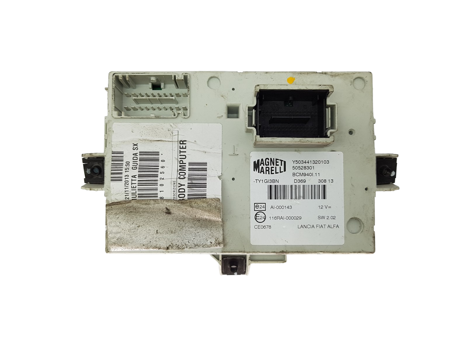 Caixa de fusíveis 50528301 BCM940I.11 116RAI-000029 Alfa Romeo main product photo