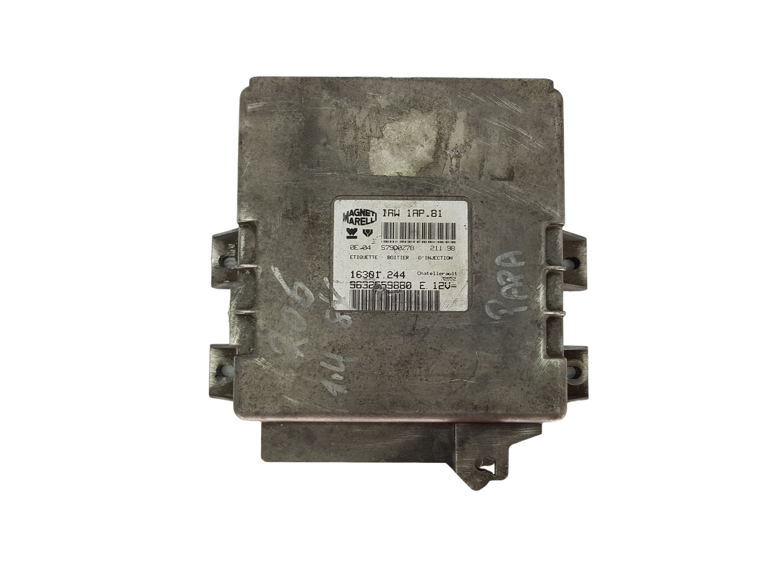 Unidade de Controlo 9632559880 16301.244 IAW1AP.81 PSA Magneti Marelli 18029 main product photo