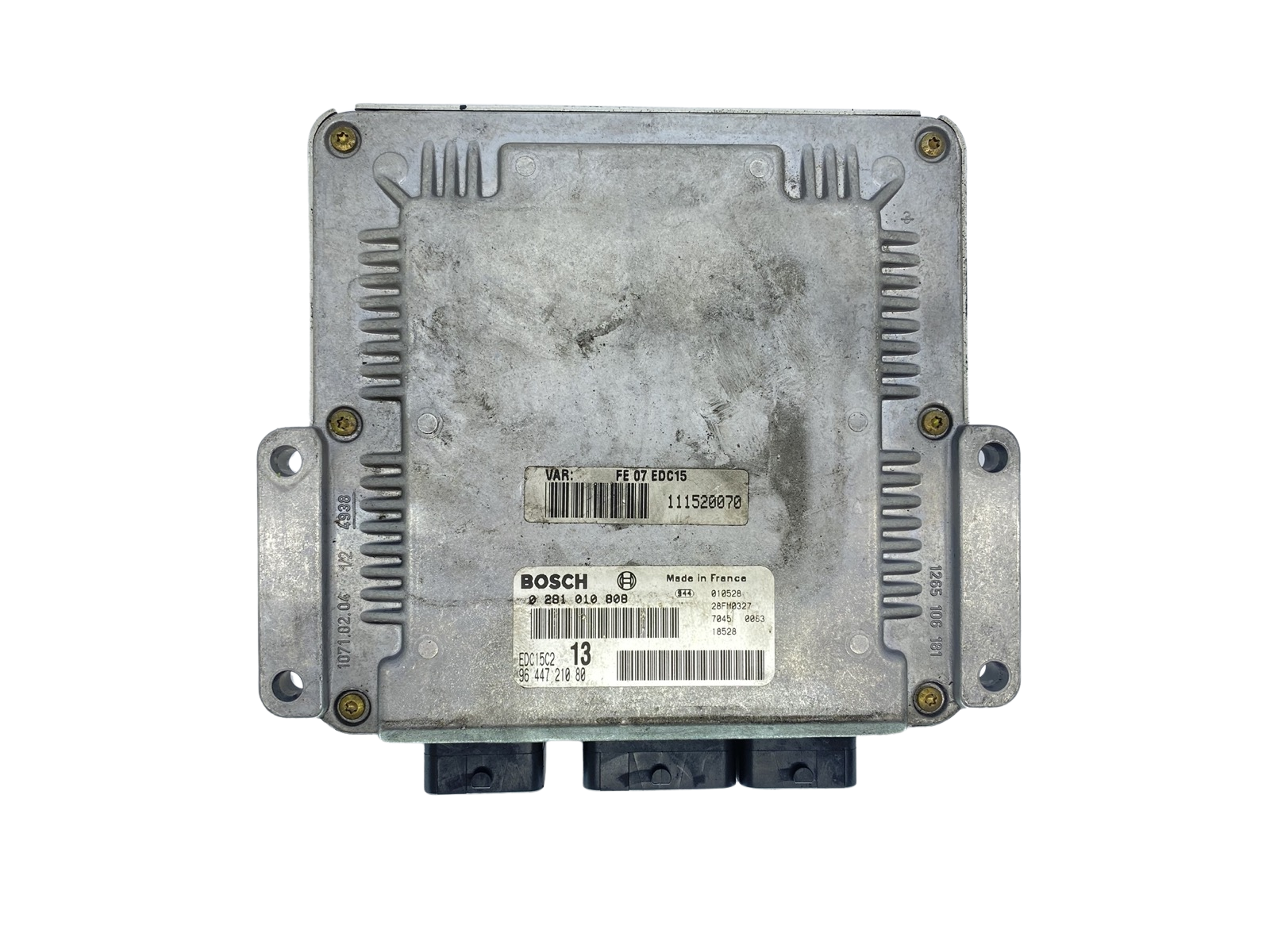 Unidade de Controlo 0281010808 9644721080 28FM0327 PSA Bosch 63502 main product photo