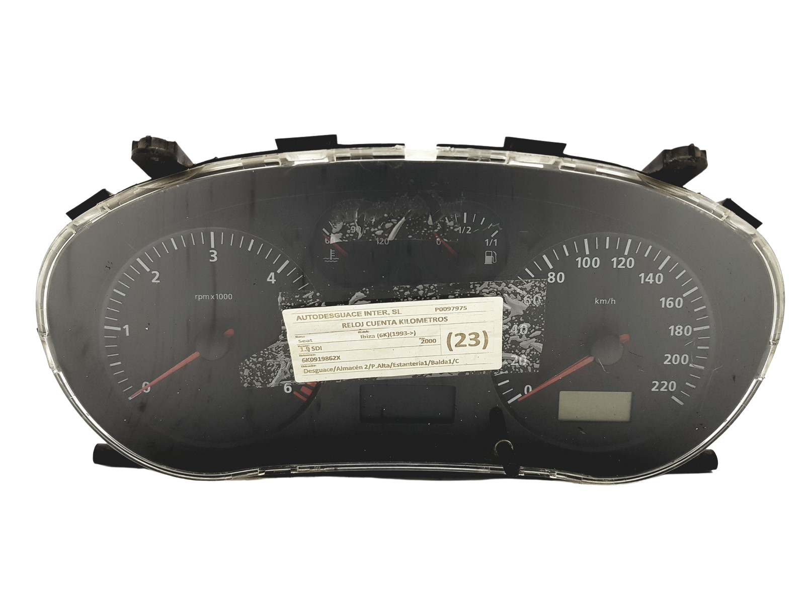 Conta-rotações Seat Ibiza W06K0920801E 110008924028 49901 main product photo