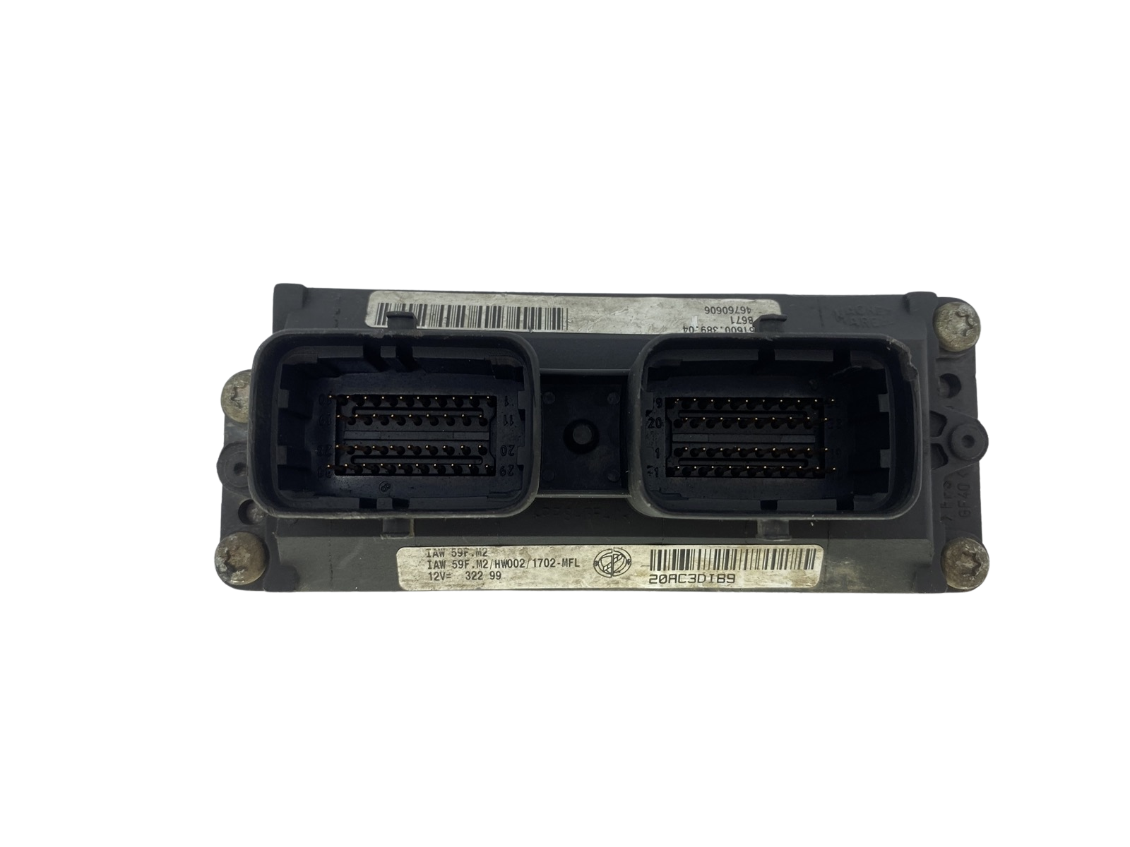Unidade de Controlo IAW59F.M2 46760606 61600.389.04 Fiat Magneti Marelli 52744 main product photo