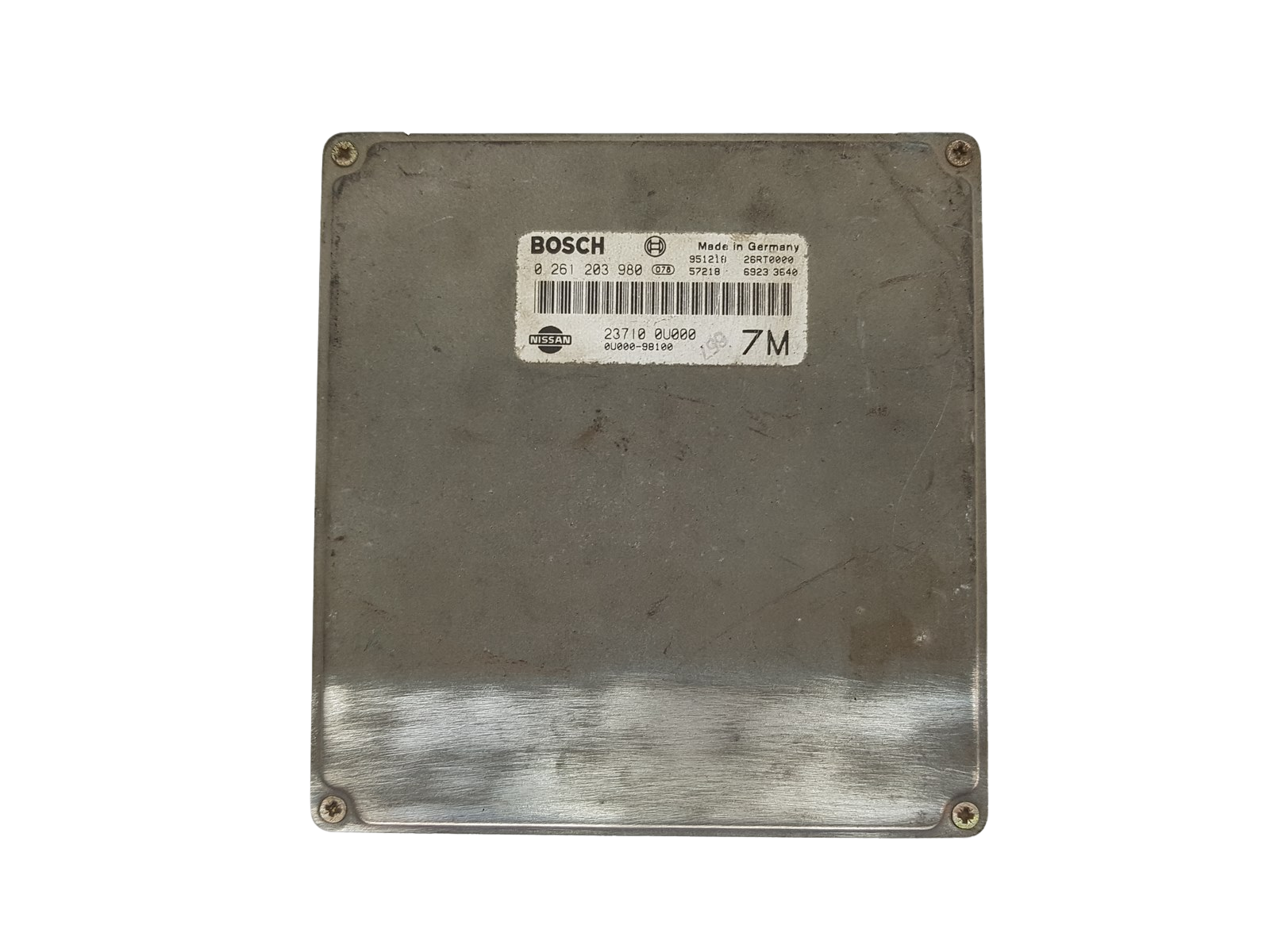 Unidade de Controlo 23710 0U000 0261203980 0U000-98100 Nissan Bosch 3111 main product photo