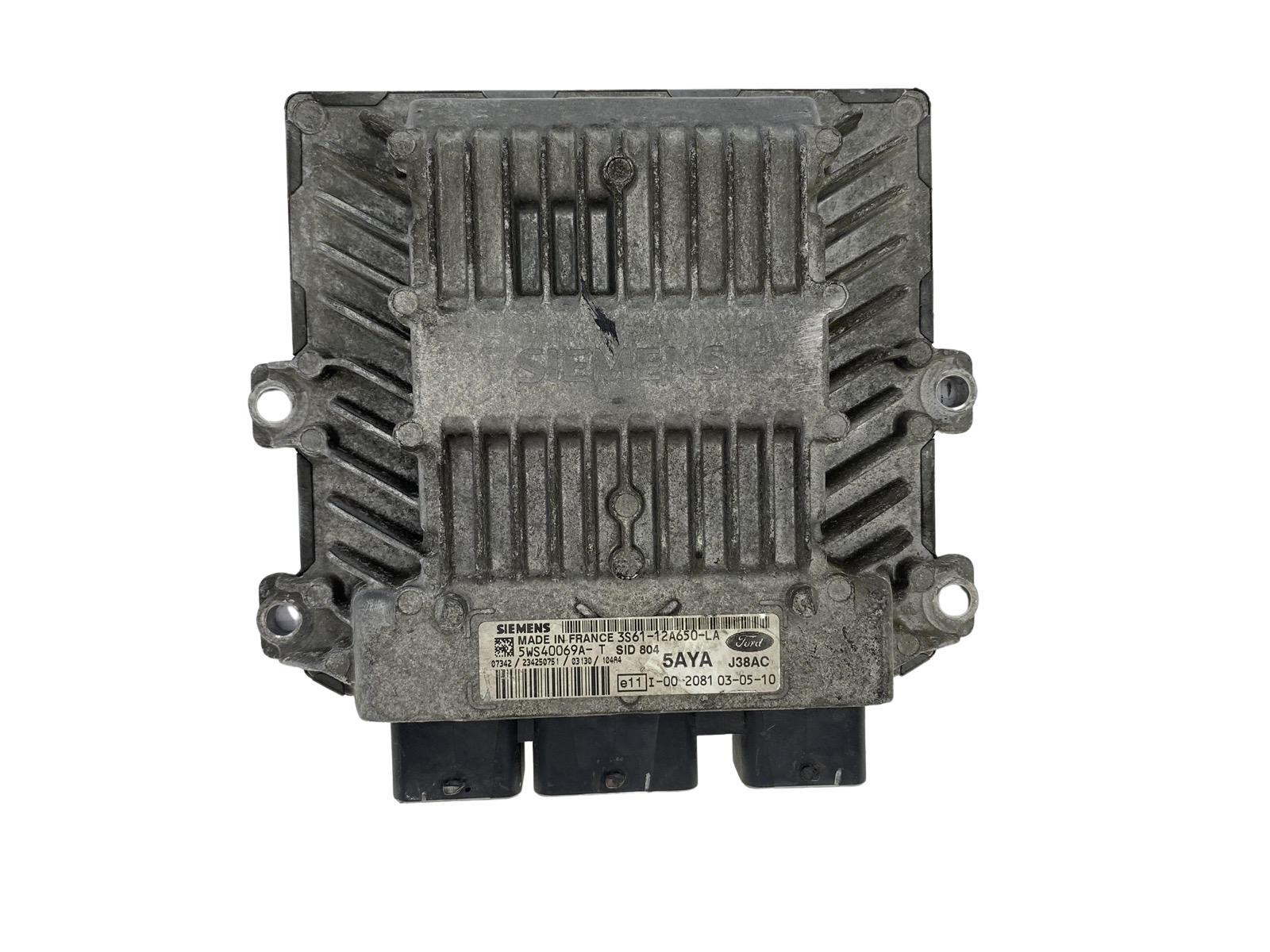 Unidade de Controlo 3S61-12A650-LA 5WS40069A-T 5AYA SID 804 Ford Siemens 52994 main product photo