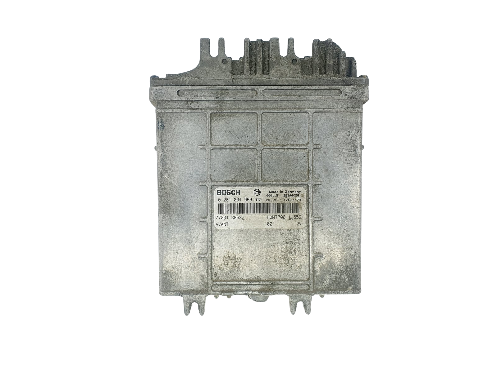 Unidade de Controlo 0281001969 7700113863 7700111552 Renault Bosch 47737 main product photo