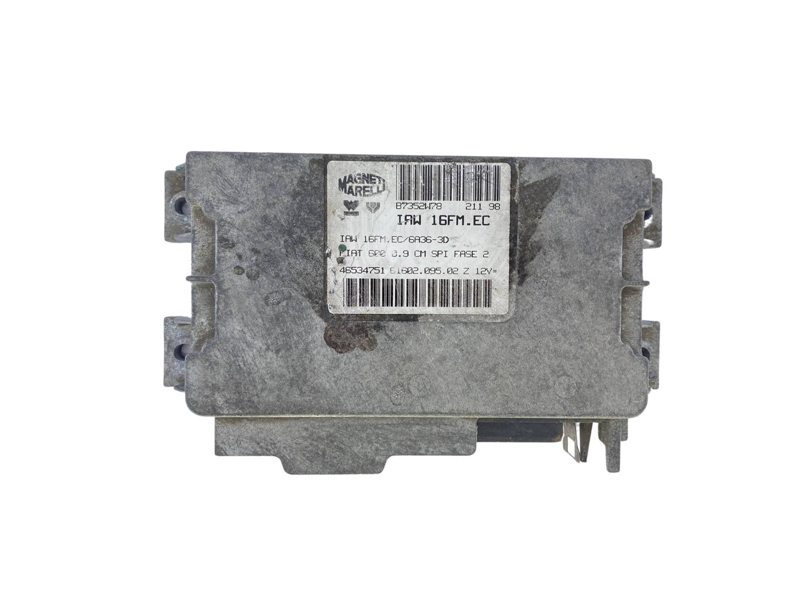 Unidade de Controlo Fiat 46534751 IAW16FM.EC 61602.095.02 Magneti Marell 54929 main product photo