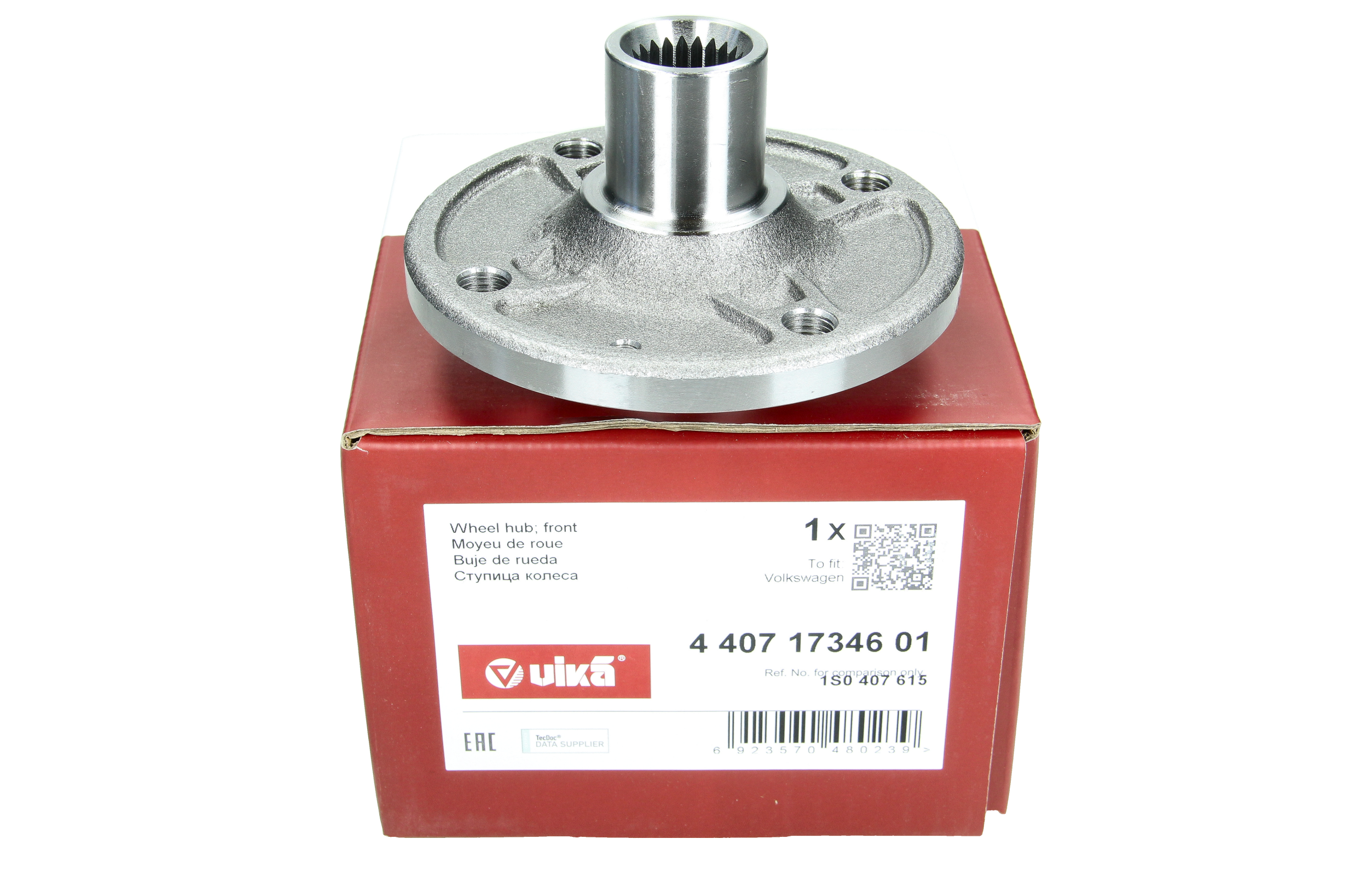 Cubo de Roda Frente 1S0407615 44071734601 VW Seat Skoda Vika main product photo