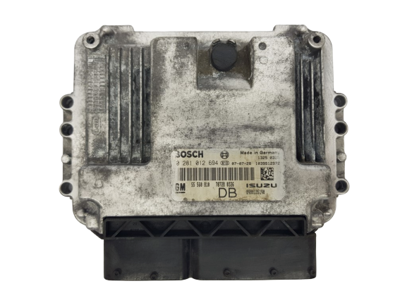Unidade de Controlo do Motor ECU Opel 55560810DB 0281012694 Bosch GM main product photo