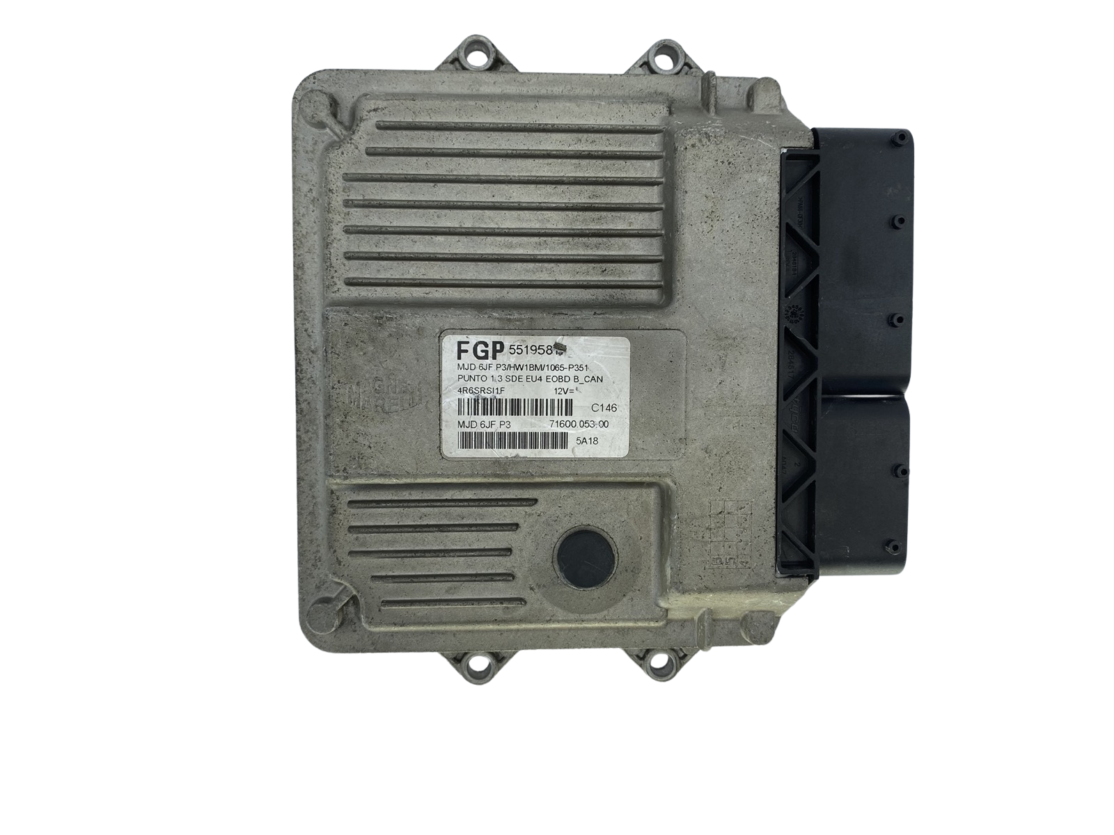 Unidade de Controlo FGP 6JF.P3 55195817 71600.053.00 Fiat Magneti Marelli 53323 main product photo