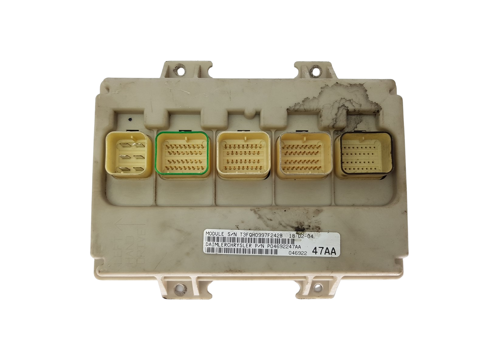 Módulo da unidade de controle P04692247AA 046922 47AA Chrysler Jeep main product photo