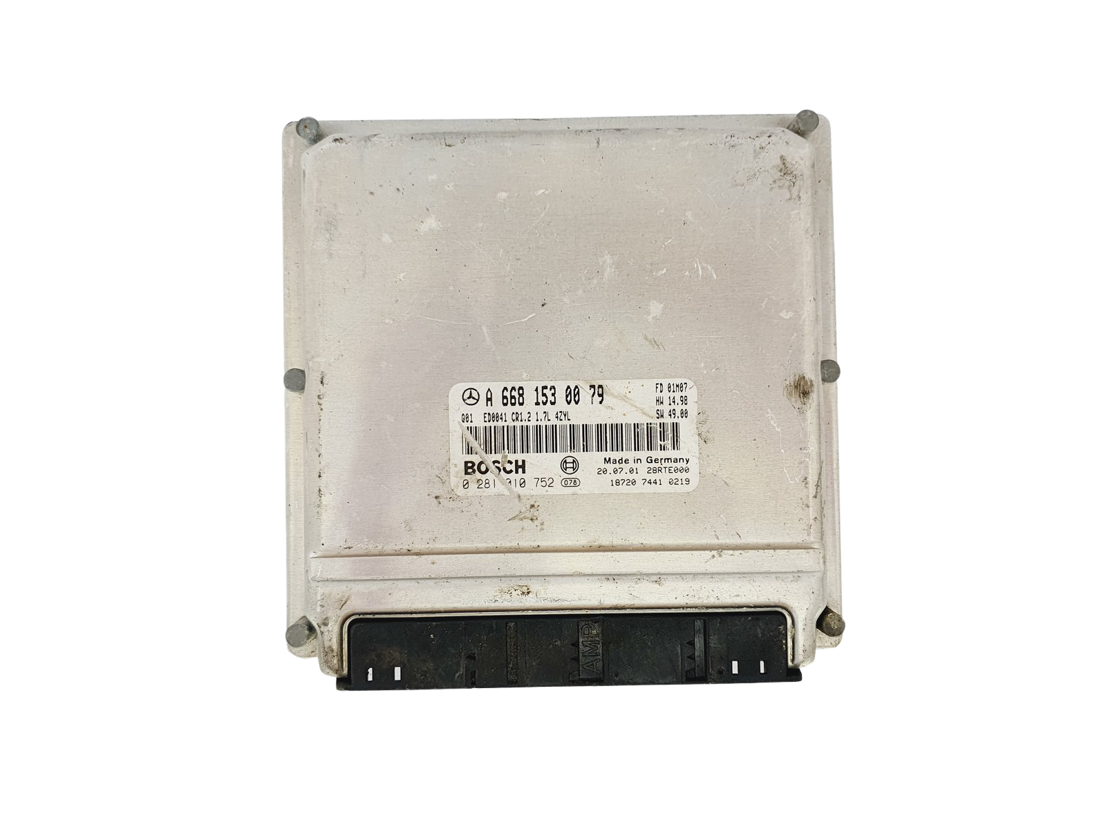 Unidade de Controlo A6681530079 0281010752 Mercedes Bosch 37555 main product photo