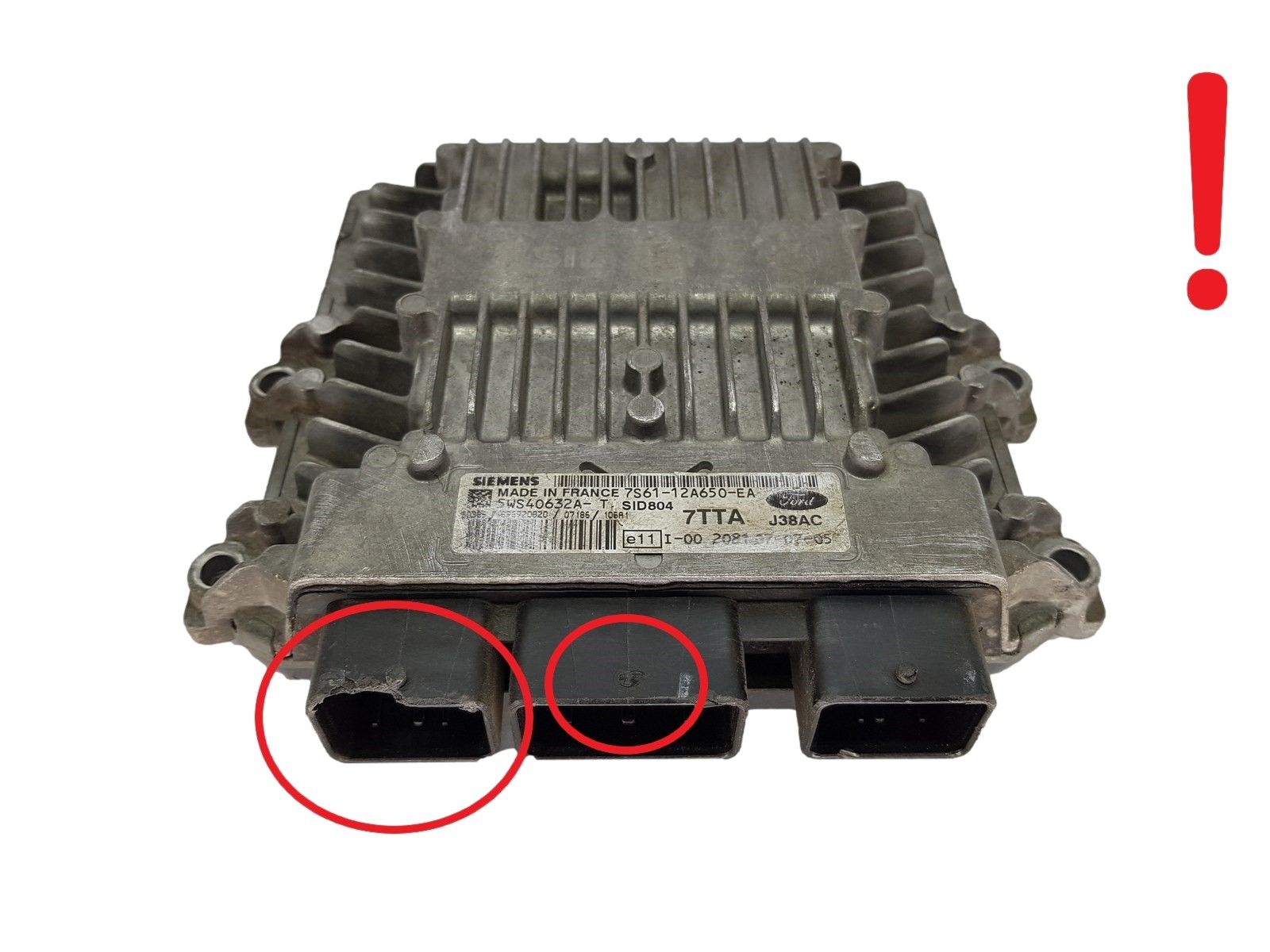 Unidade de Controlo 7S61-12A650-EA 5WS40632A-T SID 804 7TTA Ford Siemens 18688 main product photo