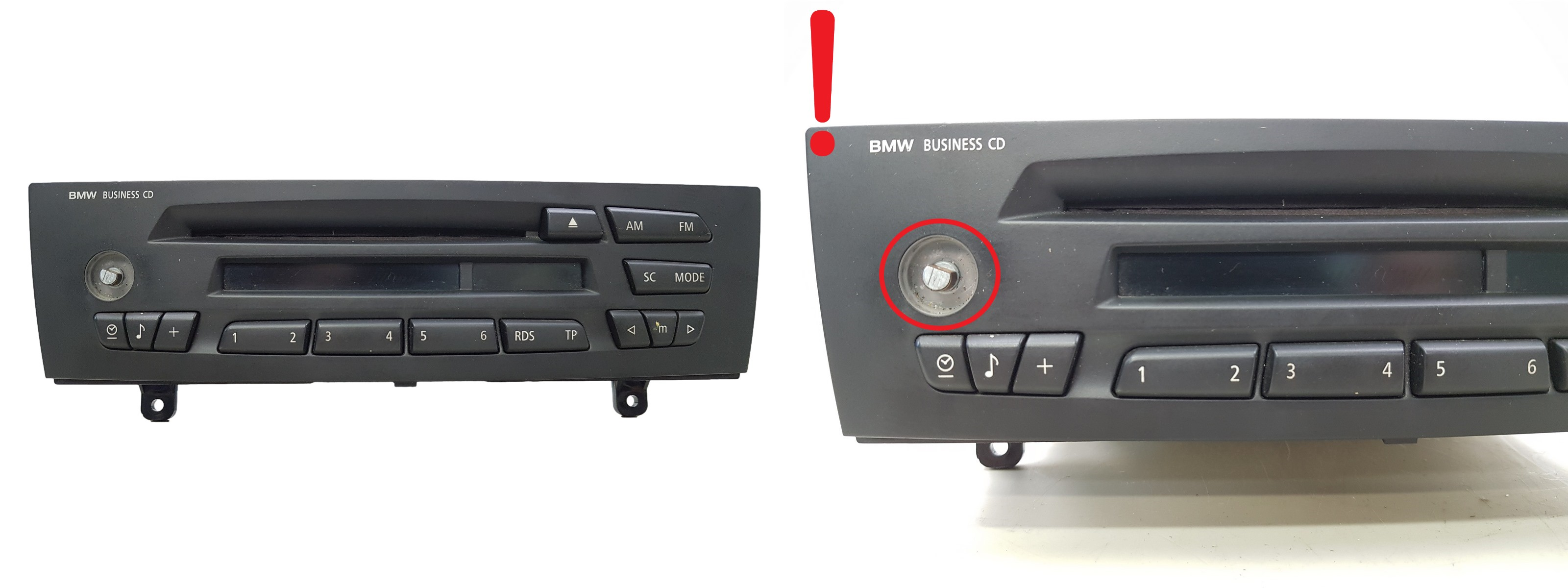 Rádio leitor de CD BMW 6512 6962296 VP4KAF-18C838-GE Business Visteon 1332 main product photo