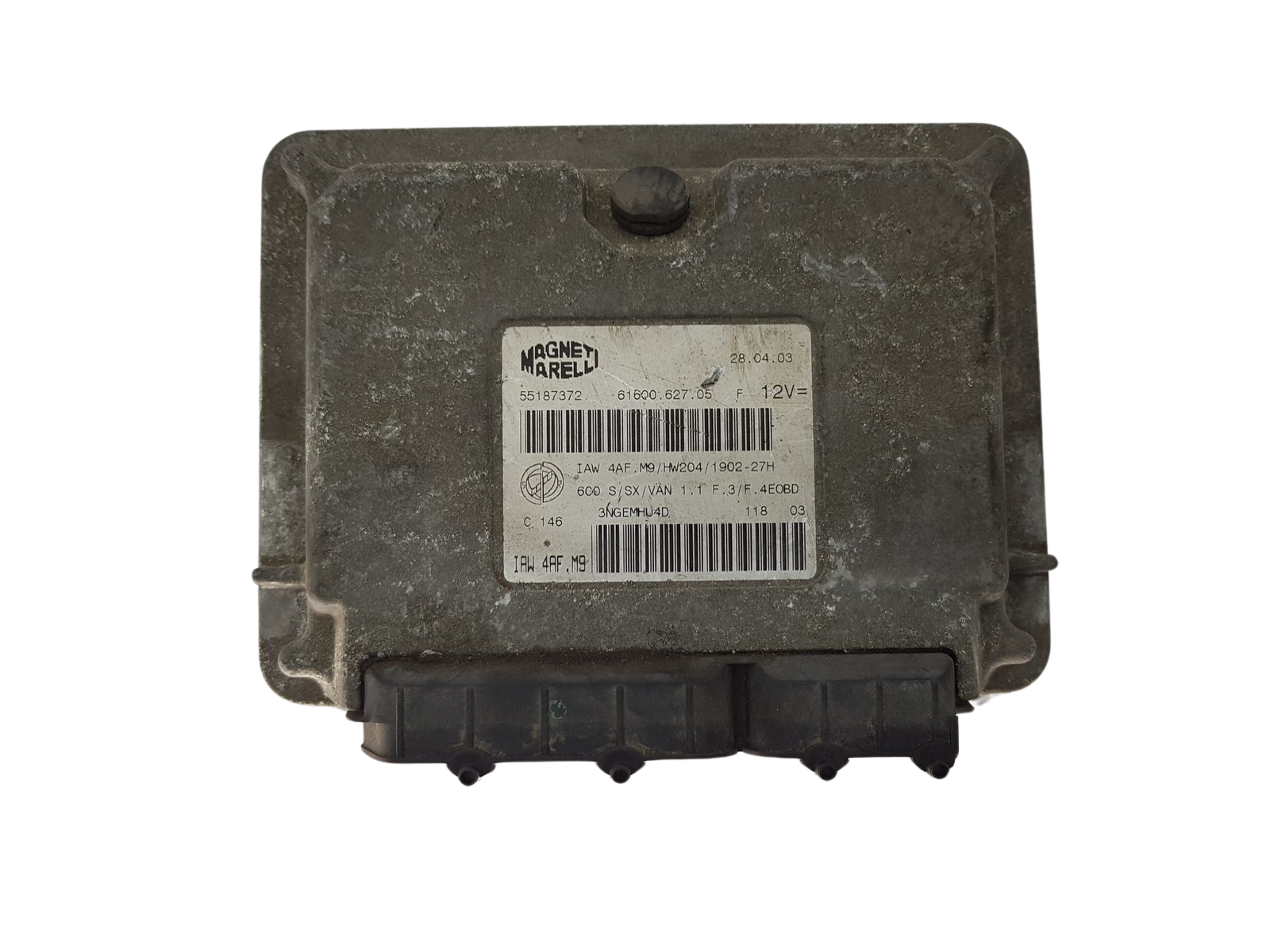 Unidade de Controlo IAW4AF.M9 55187372 61600.627.05 Fiat Magneti Marelli 2843 main product photo