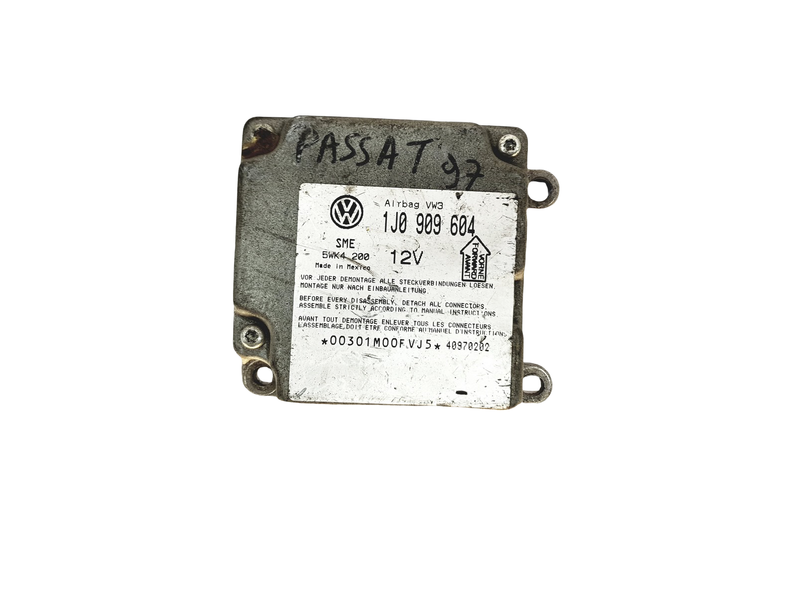 Módulo da unidade de controle 1J0909604 5WK4200 VW Siemens main product photo