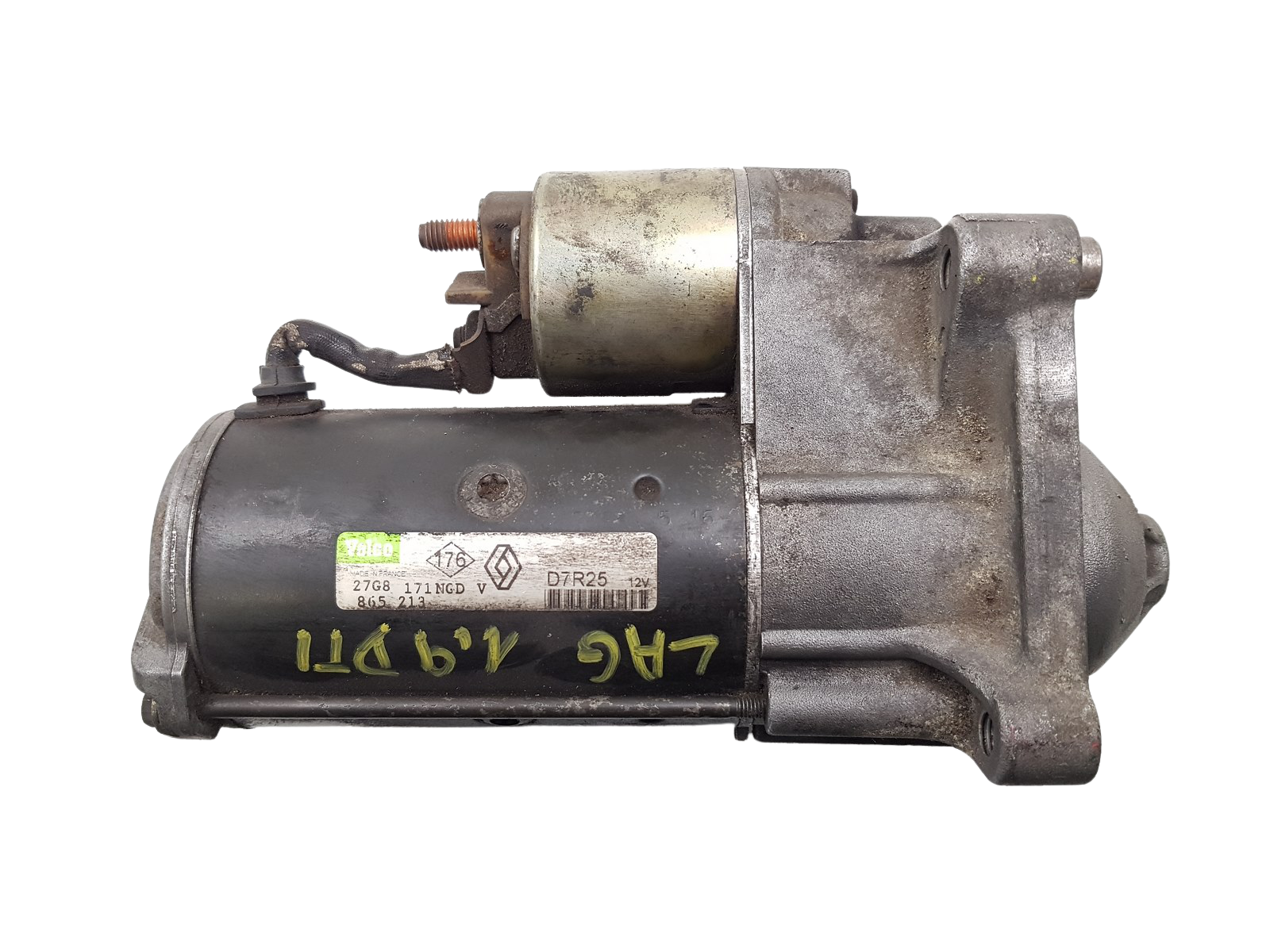 Motor de Arranque Renault 7700865213 D7R25 1.9 Valeo main product photo