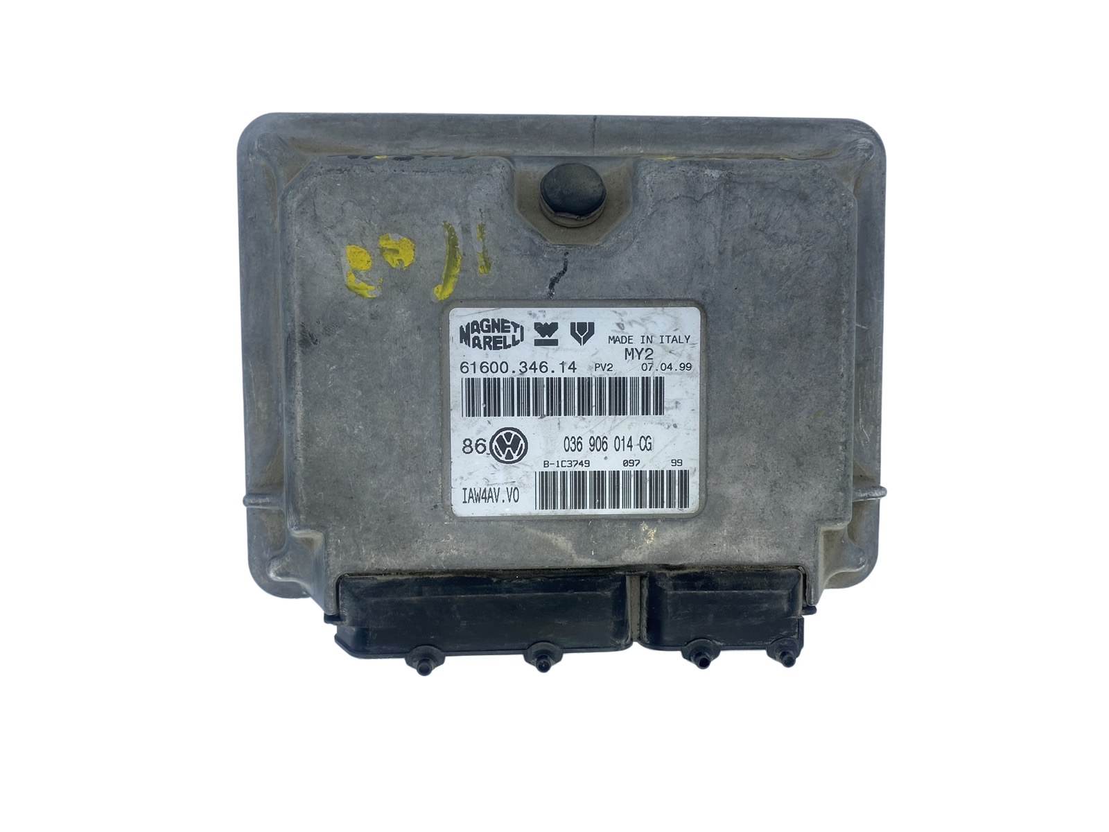 Unidade de Controlo 036906014CG IAW4AV.V0 61600.346.14 VW Magneti Marelli main product photo