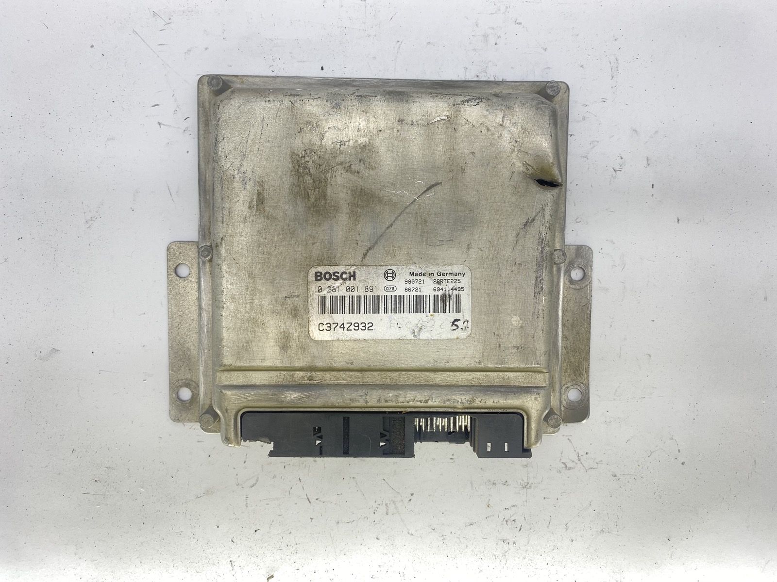 Unidade de Controlo C374Z932 0281001891 Alfa Romeo Bosch 56430 main product photo