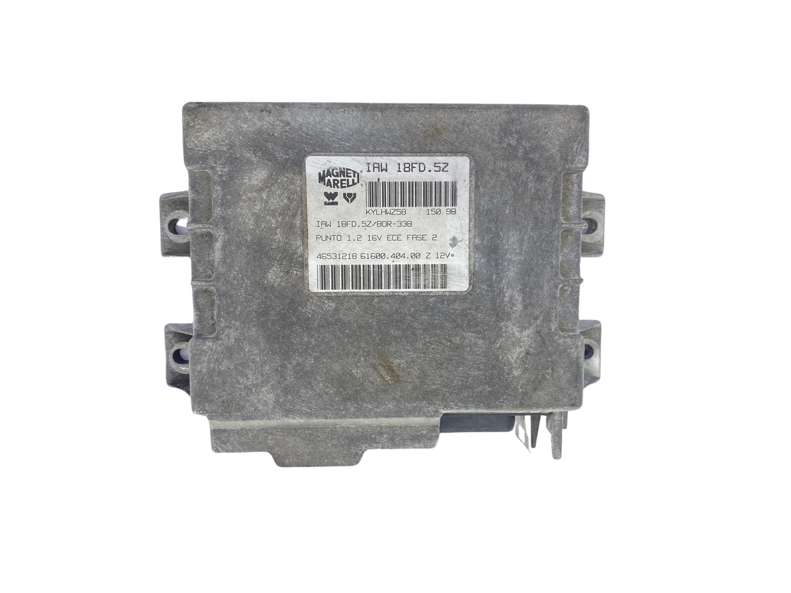 Unidade de Controlo IAW18FD.5Z 46531218 61600.404.00 Fiat Magneti Marelli 61417 main product photo