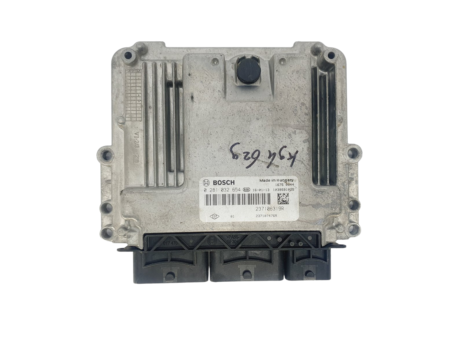 Unidade de Controlo ECU 237106319R 0281032654 Renault Bosch 43854 main product photo